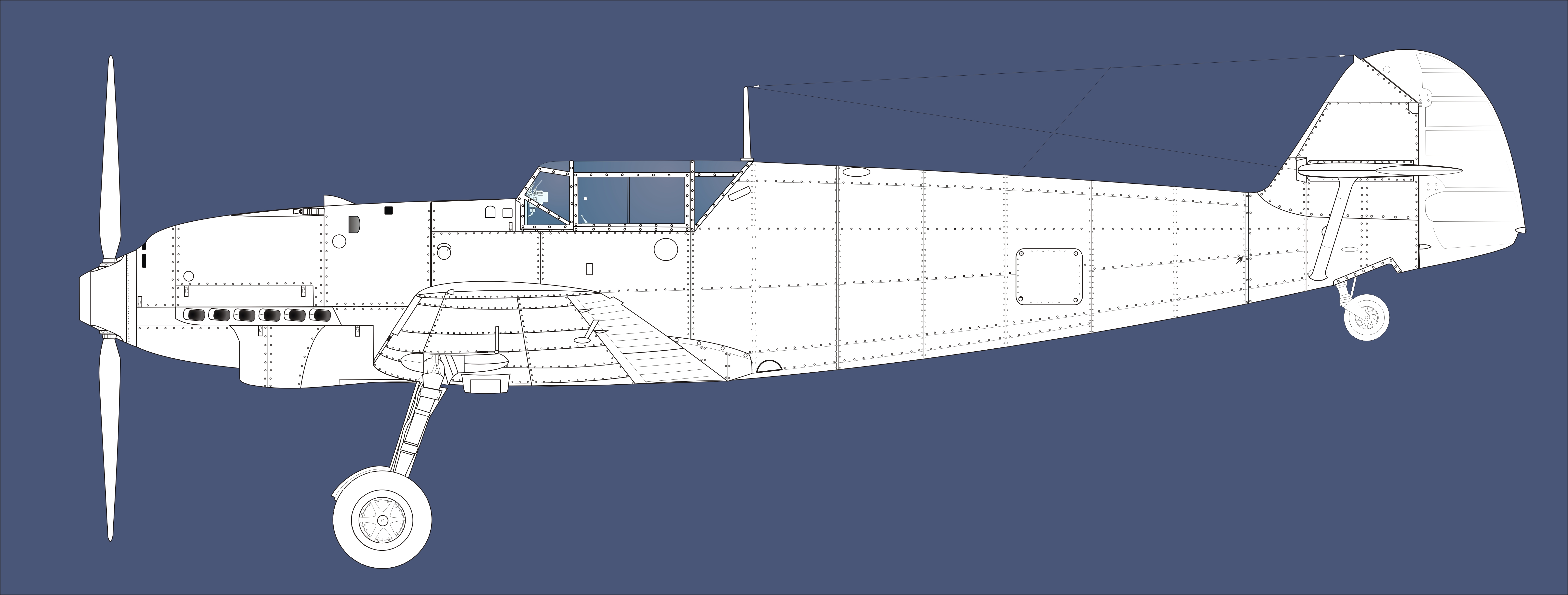 Messerschmitt Bf 109 C — profilo