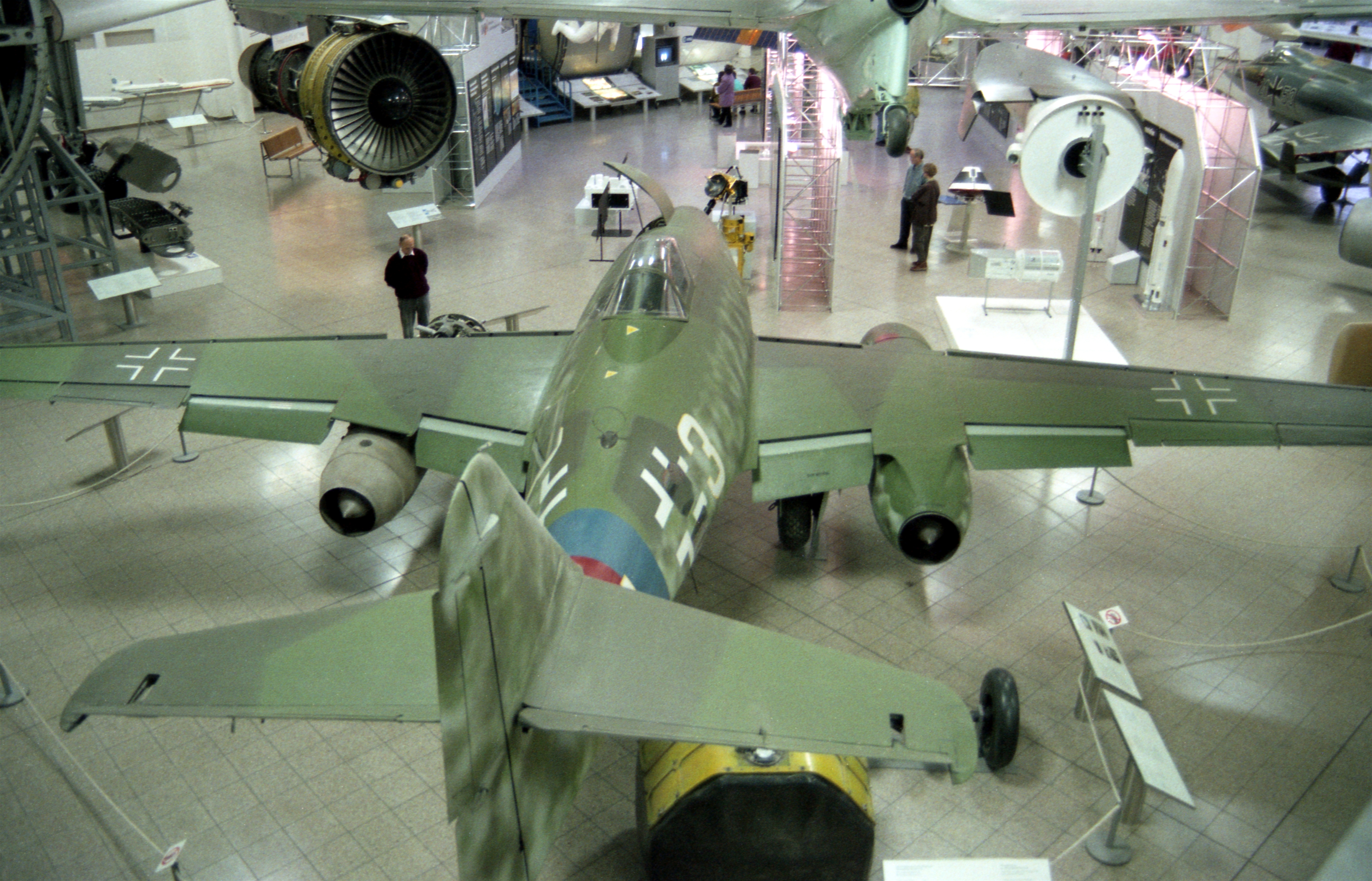 Messerschmitt Me 262 A-1a (c/n 500071, 3+I (ws)) 1991-12-01 Andre Gerwing, ID della collezione