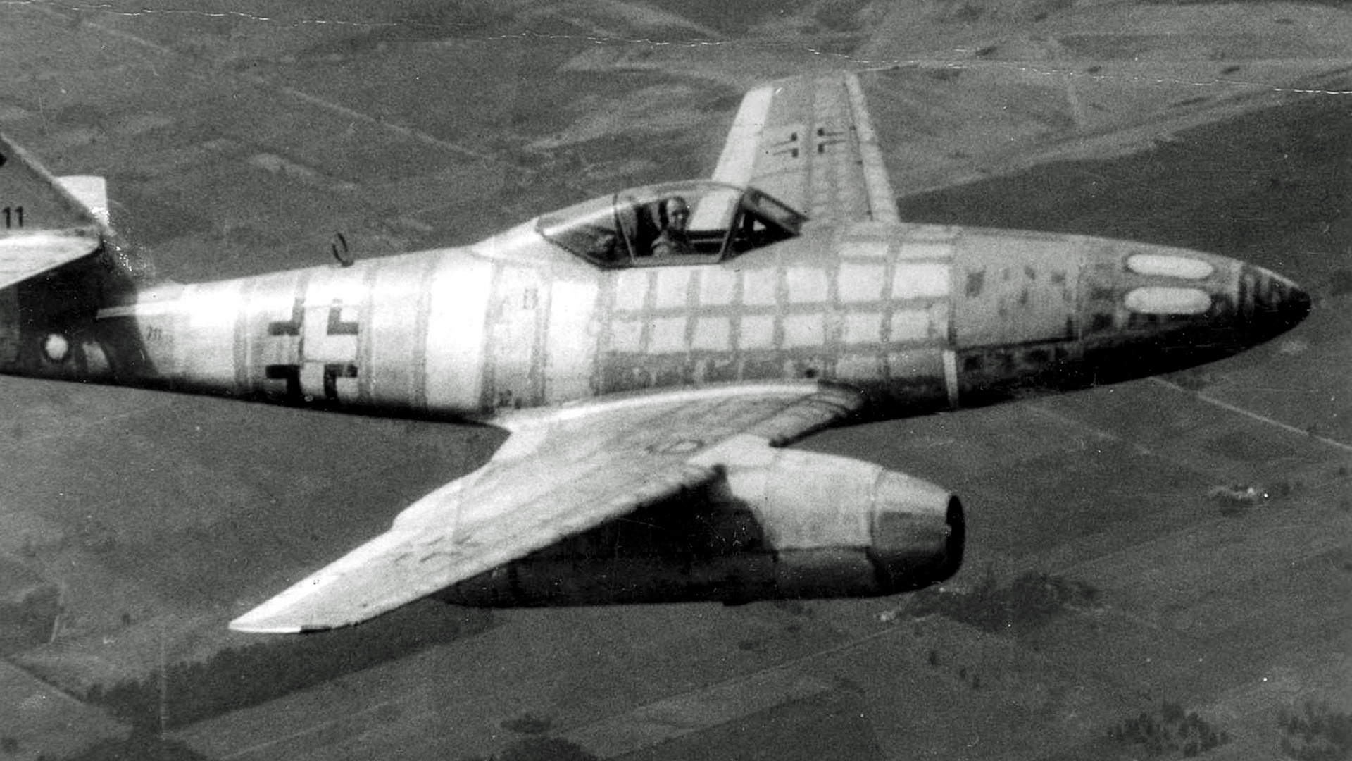 Messerschmitt Me 262 Schwalbe (zugeschnitten)