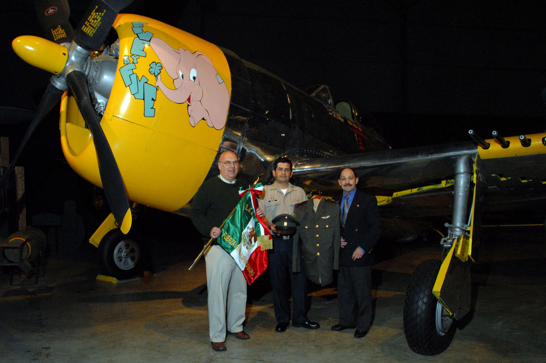 ¿Cuándo fue creada la fuerza aérea mexicana?