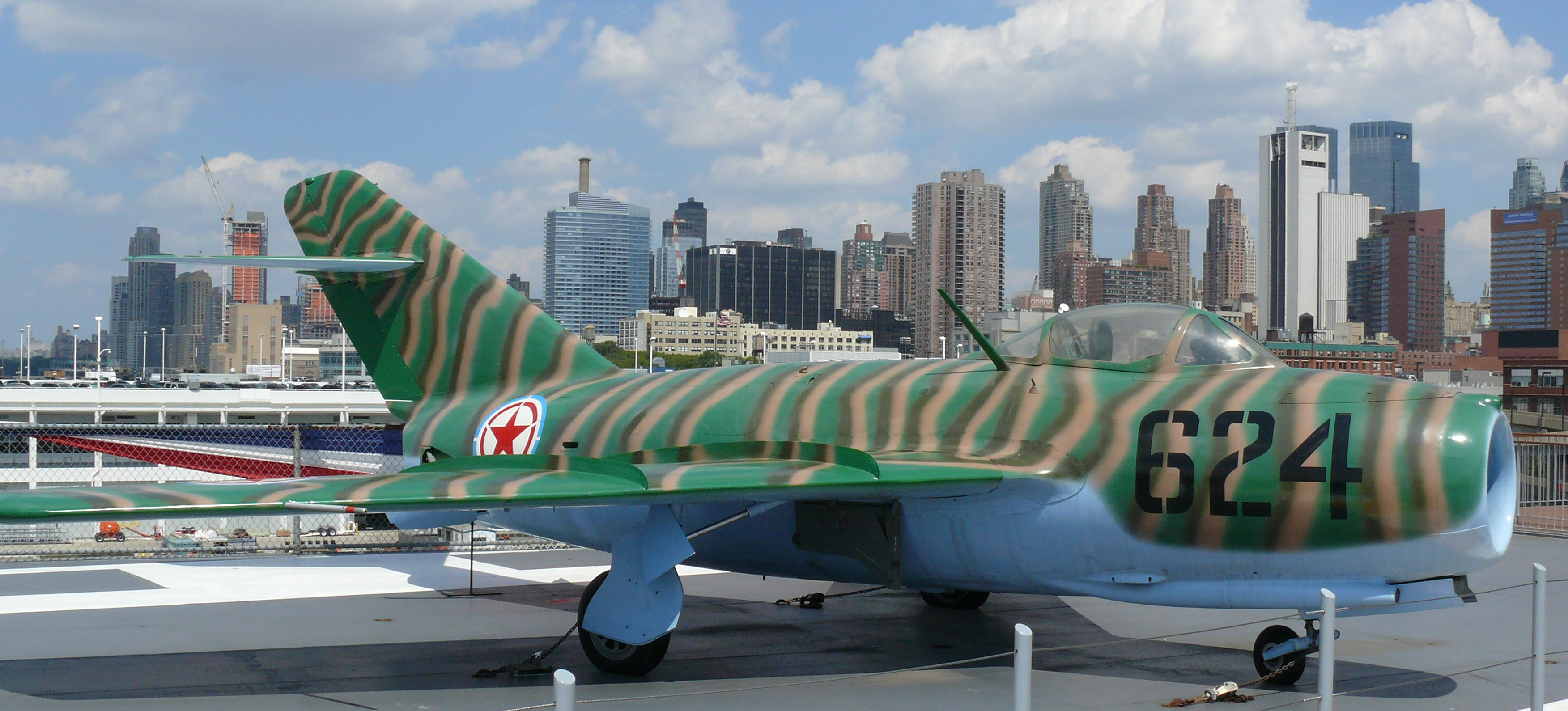 Mi G-15 on Intrepid