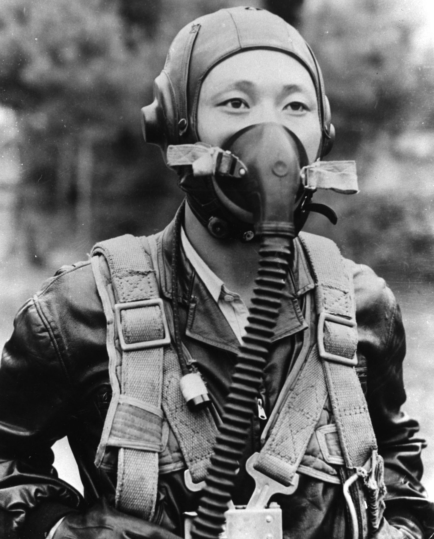 Mi G-15 pilot Lt No Kum Sok, pictured in 1953