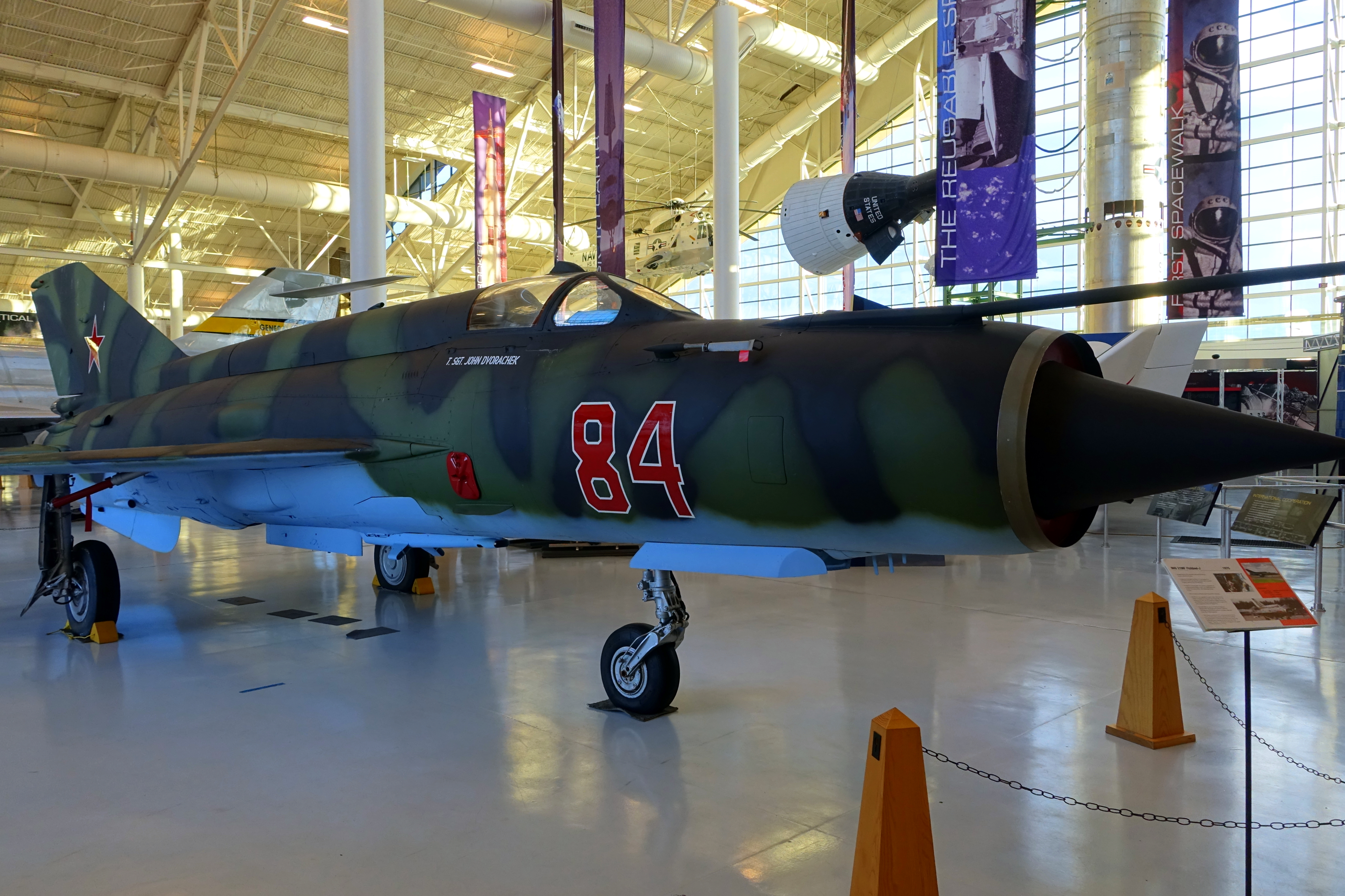MiG-21MF "Fishbed-J" at the Evergreen Aviation & Space Museum