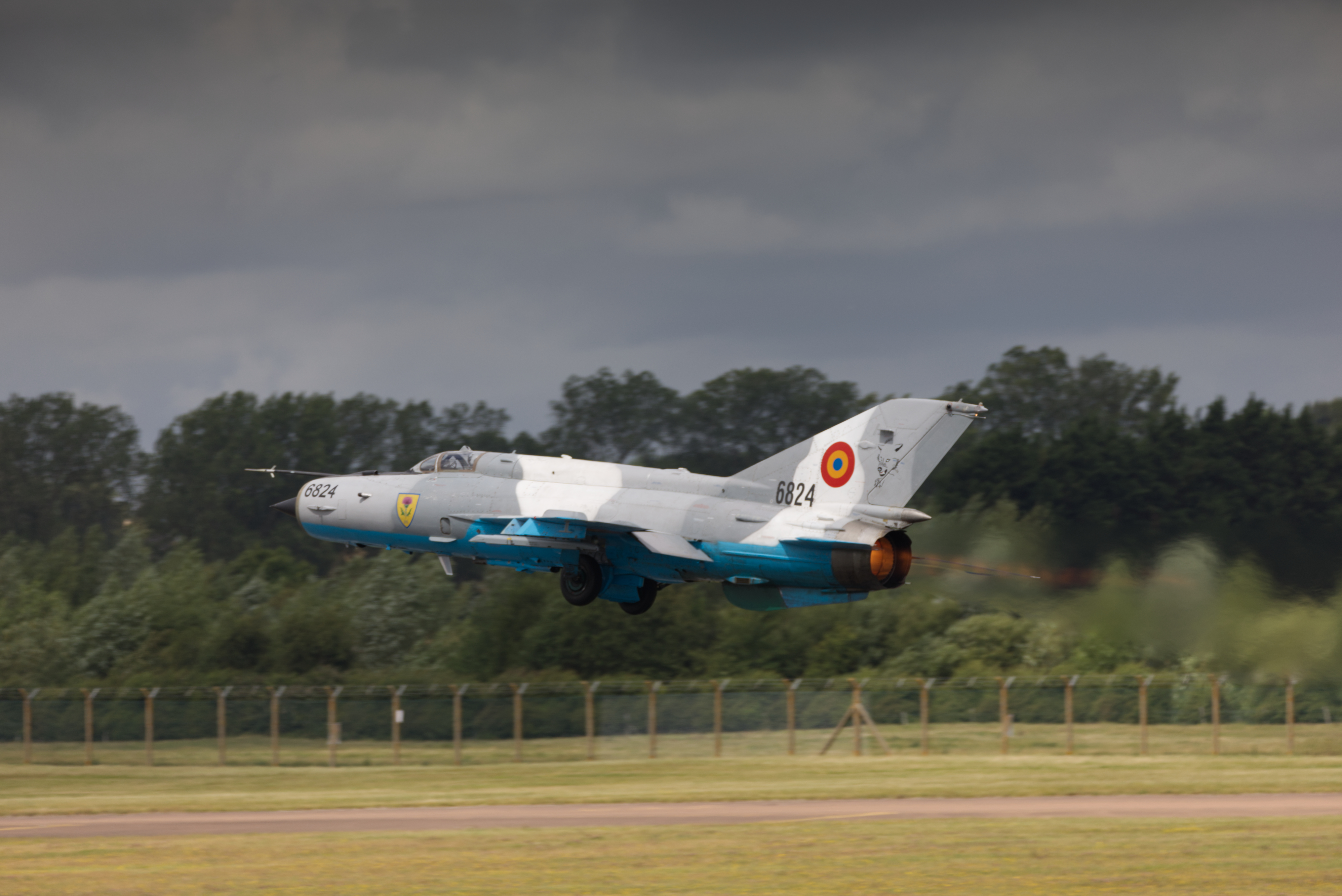 MiG-21 LanceR C con armamento occidental