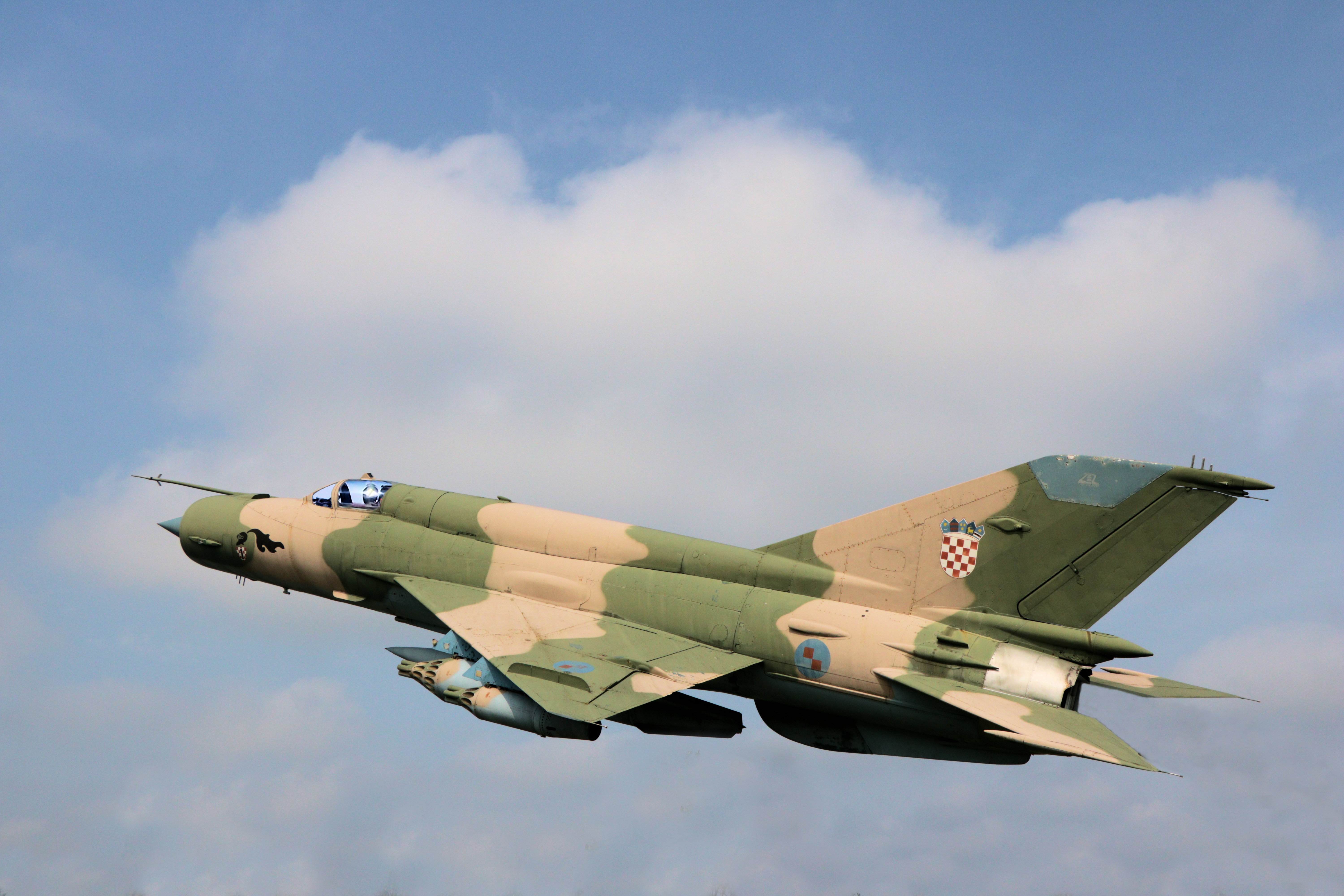 Croatian MiG-21 from the War of Independence