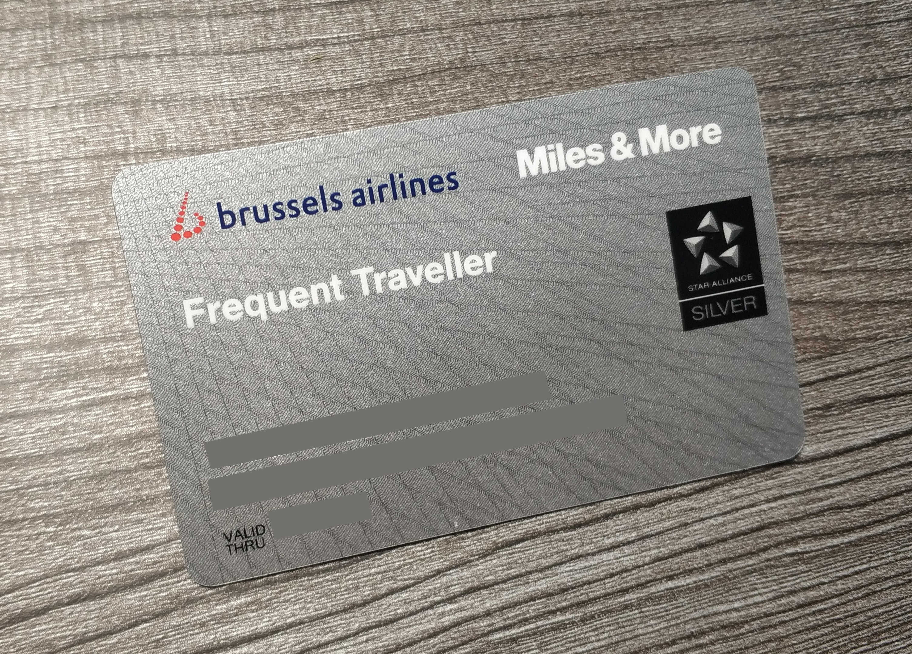 Miles & More Frequent Traveller Card - Brussels Airlines
