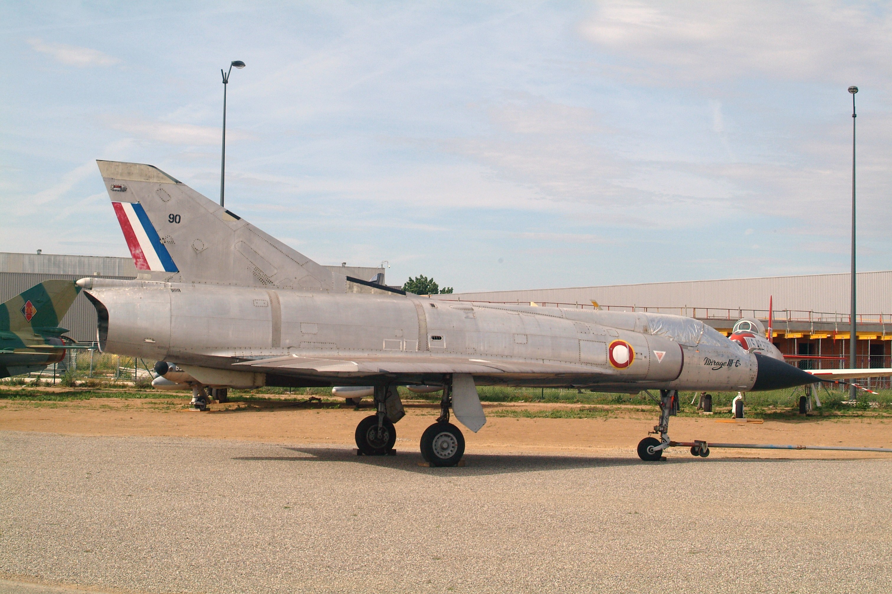 Mirage IIIC of the French Air Force in flight