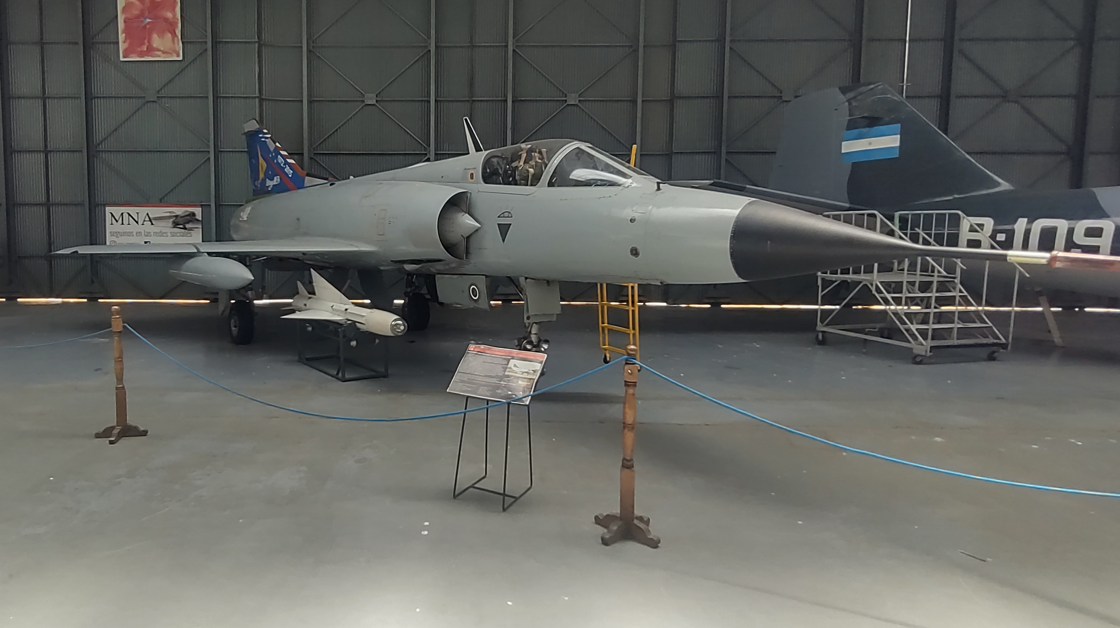 Mirage IIIEA de la Fuerza Aérea Argentina, Museo Nacional de Aeronáutica