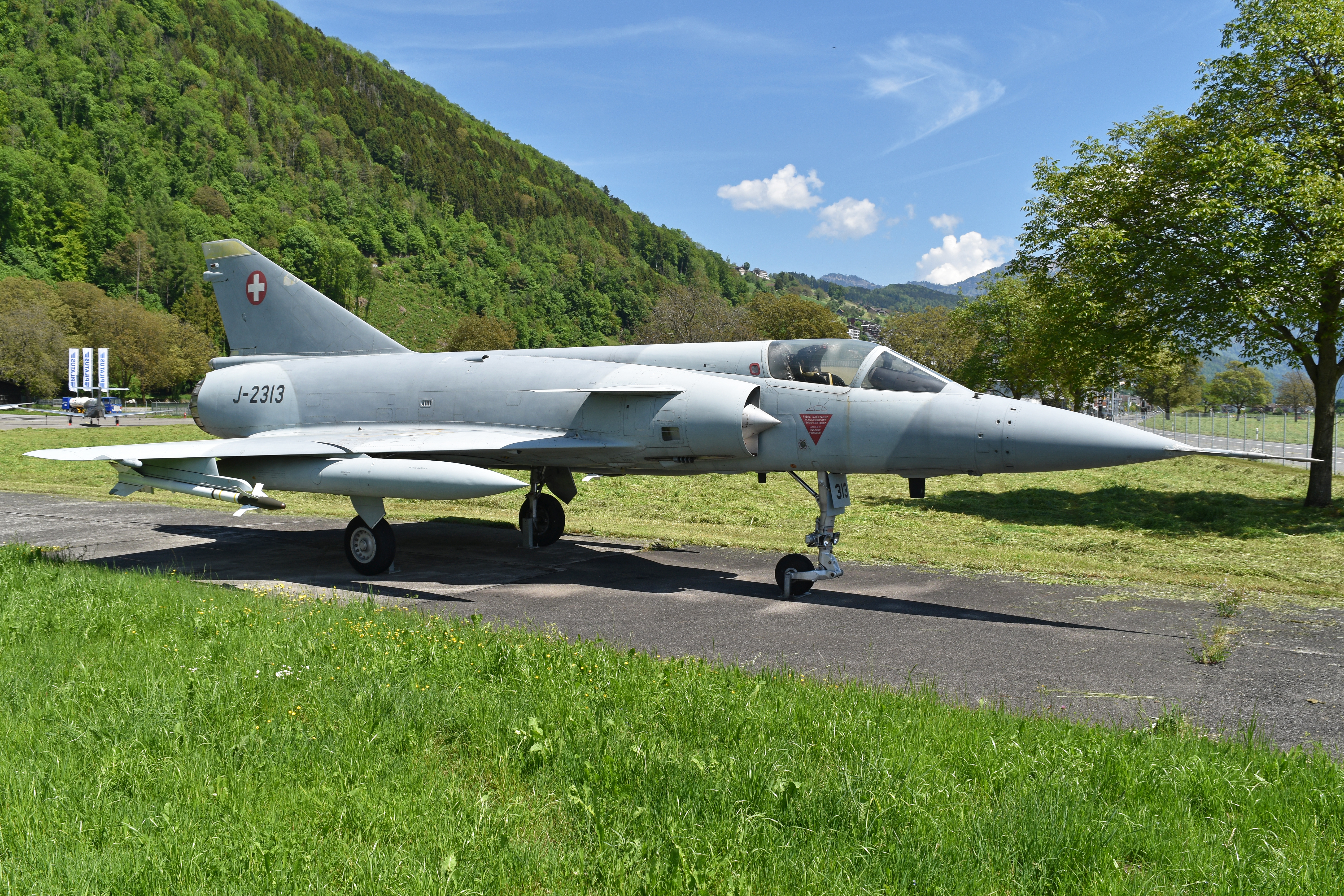 Mirage IIIS of the Swiss Air Force, registration J-2313