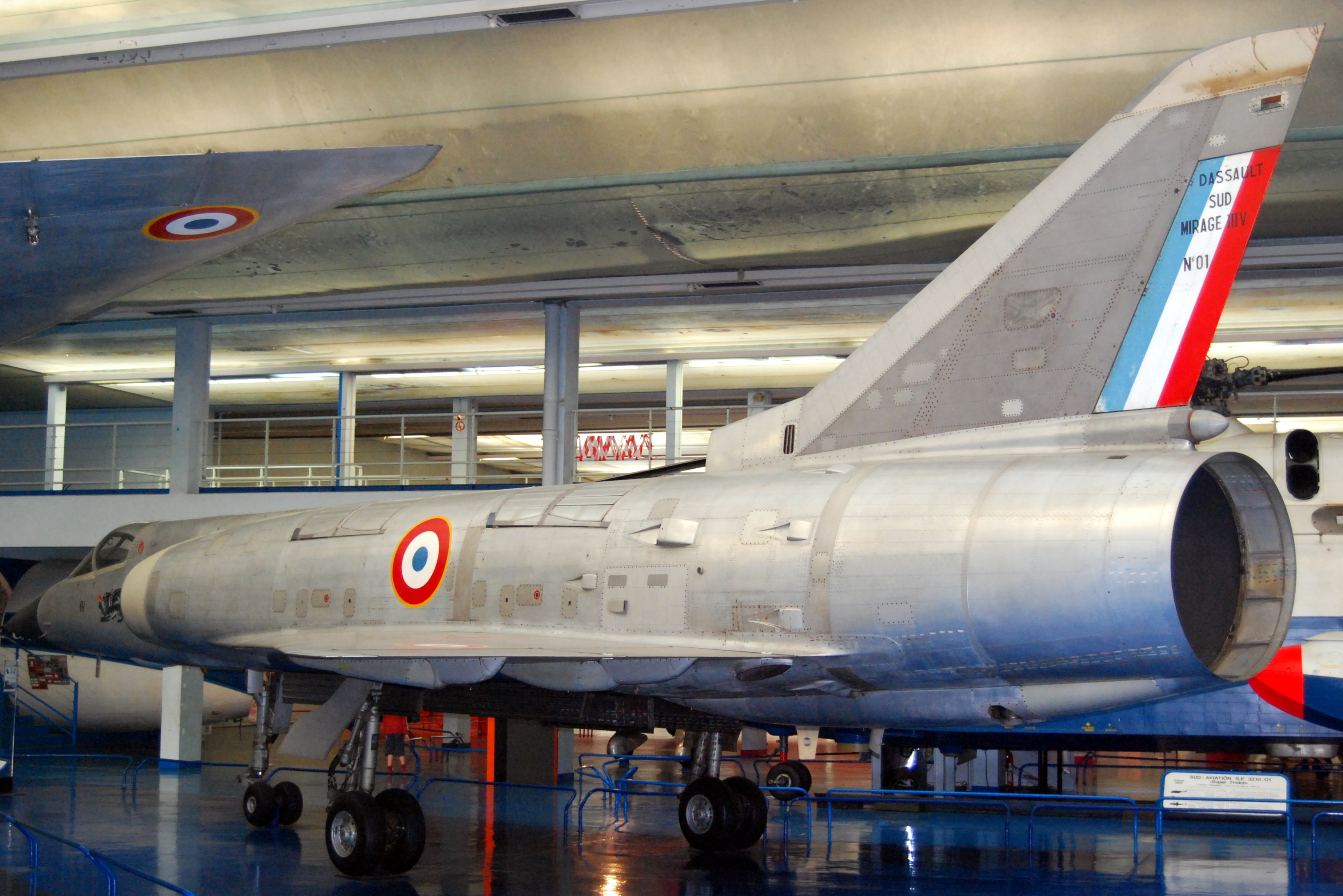 Mirage IIIV displayed at the Musée de l'Air et de l'Espace, Le Bourget