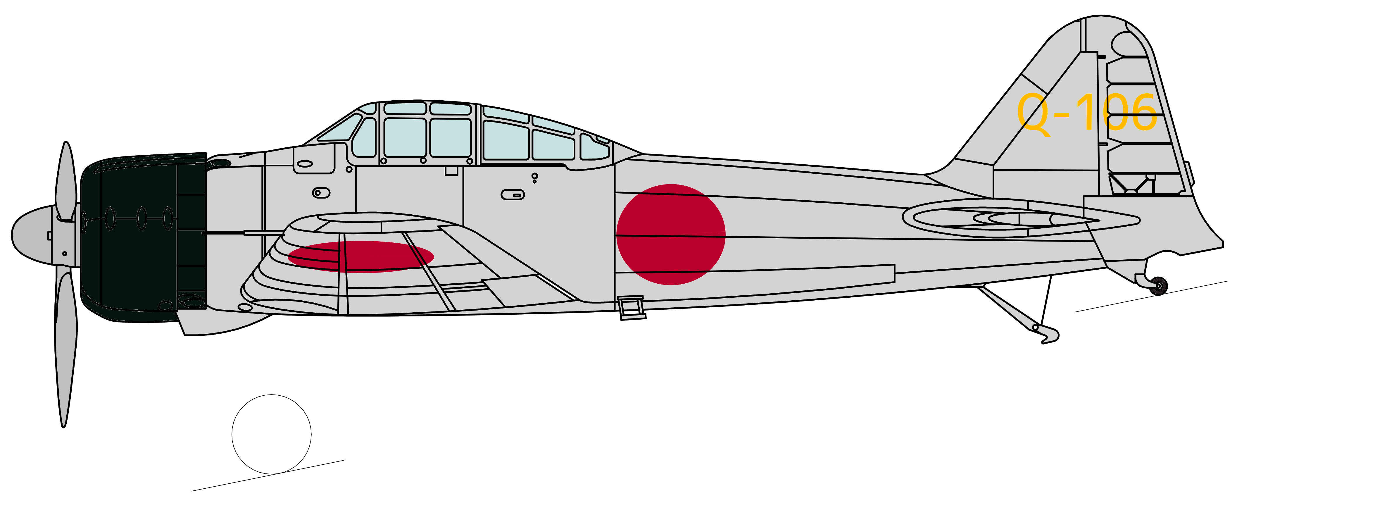 Mitsubishi A6M of the 2nd Kokutai