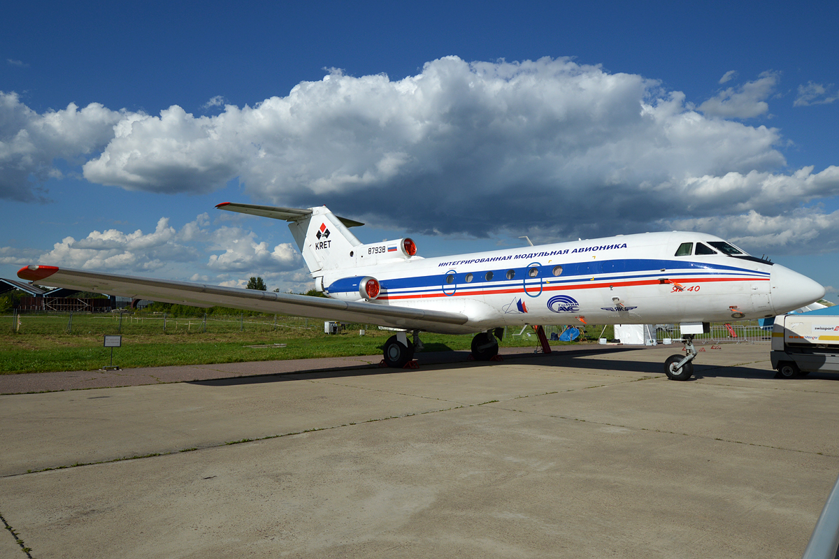 Myachkovskie Avia, RA-87938, Yakovlev Yak-40K