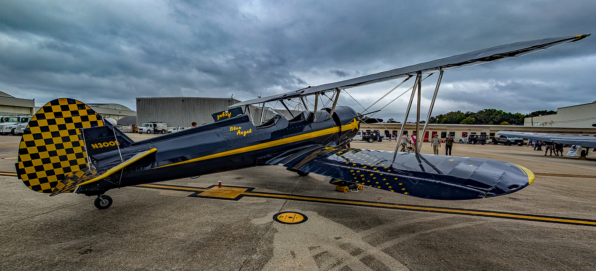 N300E Boeing Stearman Model 75 s n 75-4643 - NAS Oceana Air Show 2024