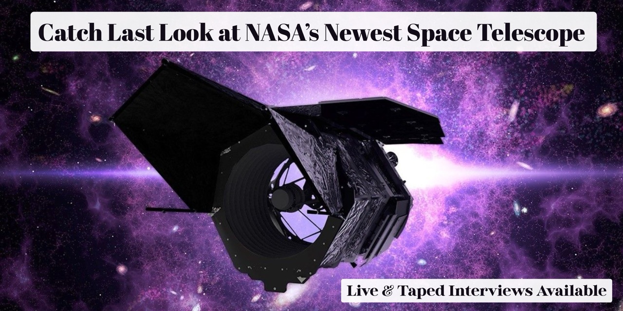 Opportunité d'interview de la NASA : dernier aperçu du tout nouveau télescope spatial de la NASA (SVS15040)