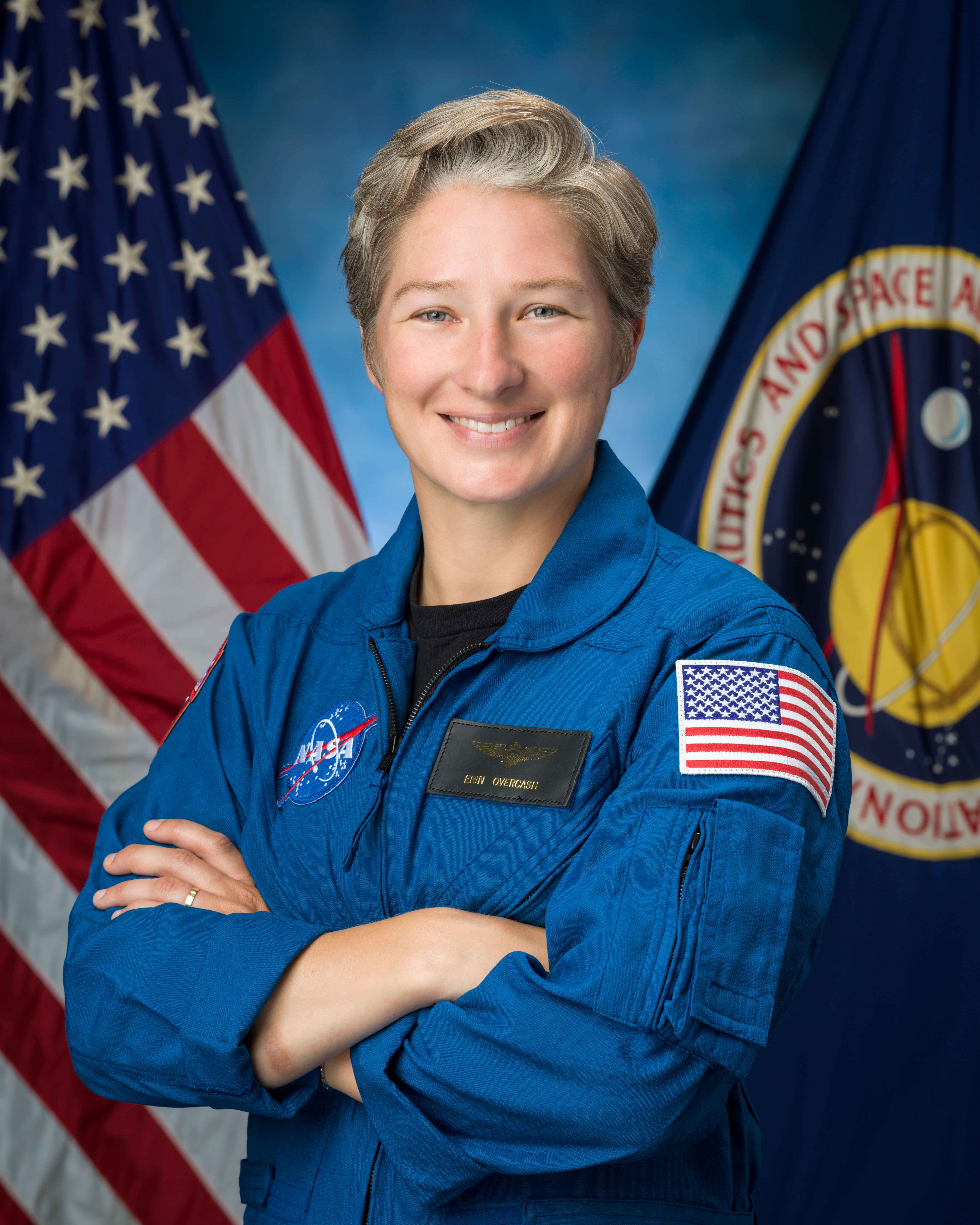 Candidata a astronauta de la NASA Erin Overcash (jsc2025e074719)
