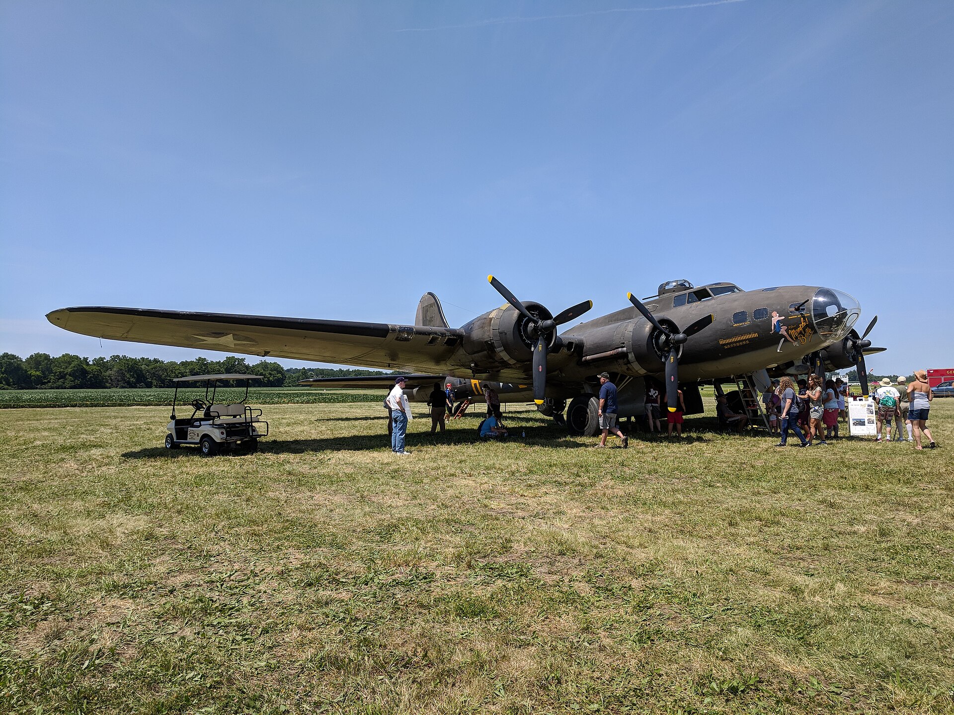 National Warplane Museum Airshow 2018Memphis Belle