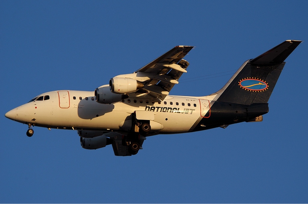 National Jet Avro RJ70