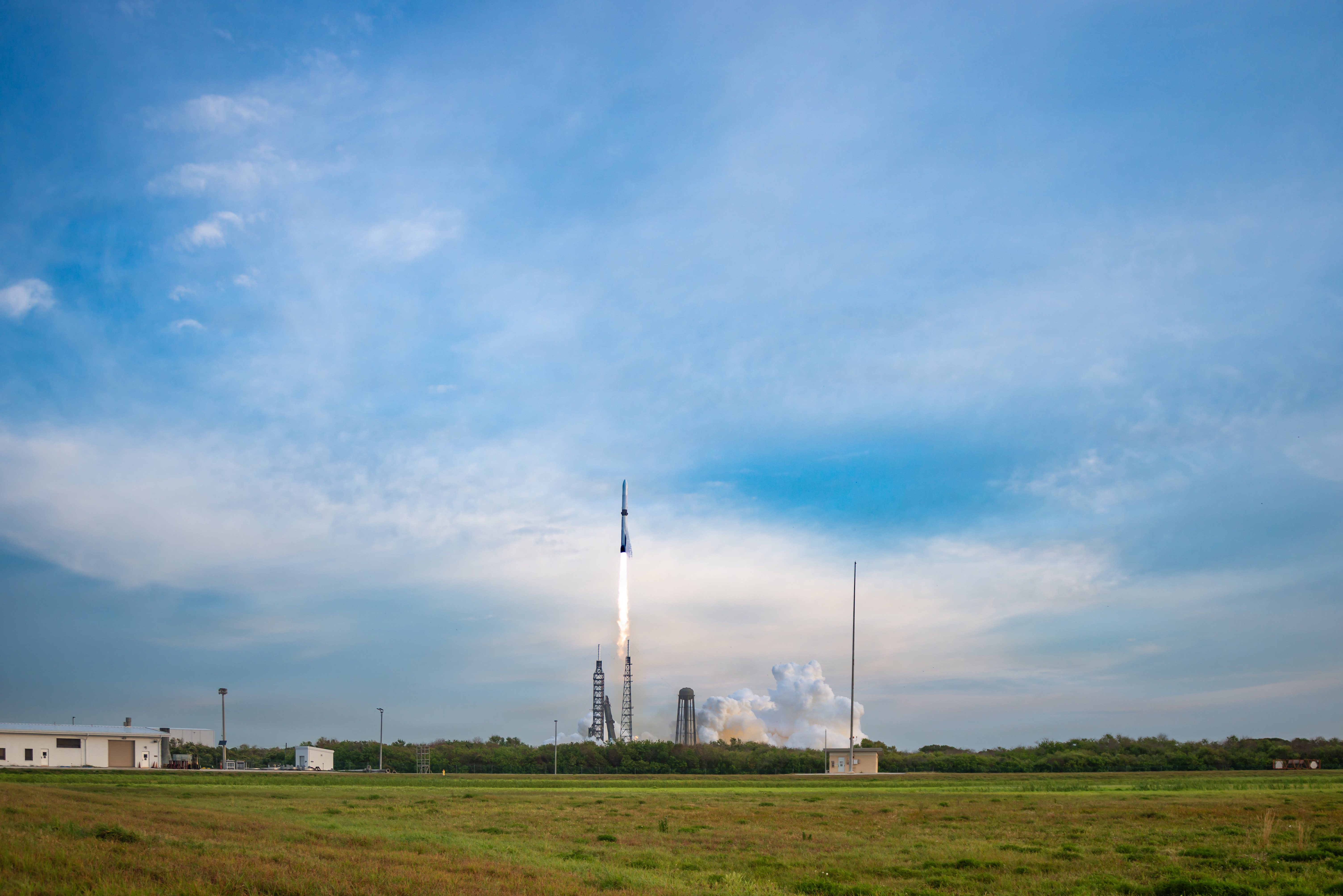 New Glenn 7×2 al lancio della missione Blue Bird 7 (terzo volo, NG-3) da Space Launch Complex 36, 19 aprile 2026