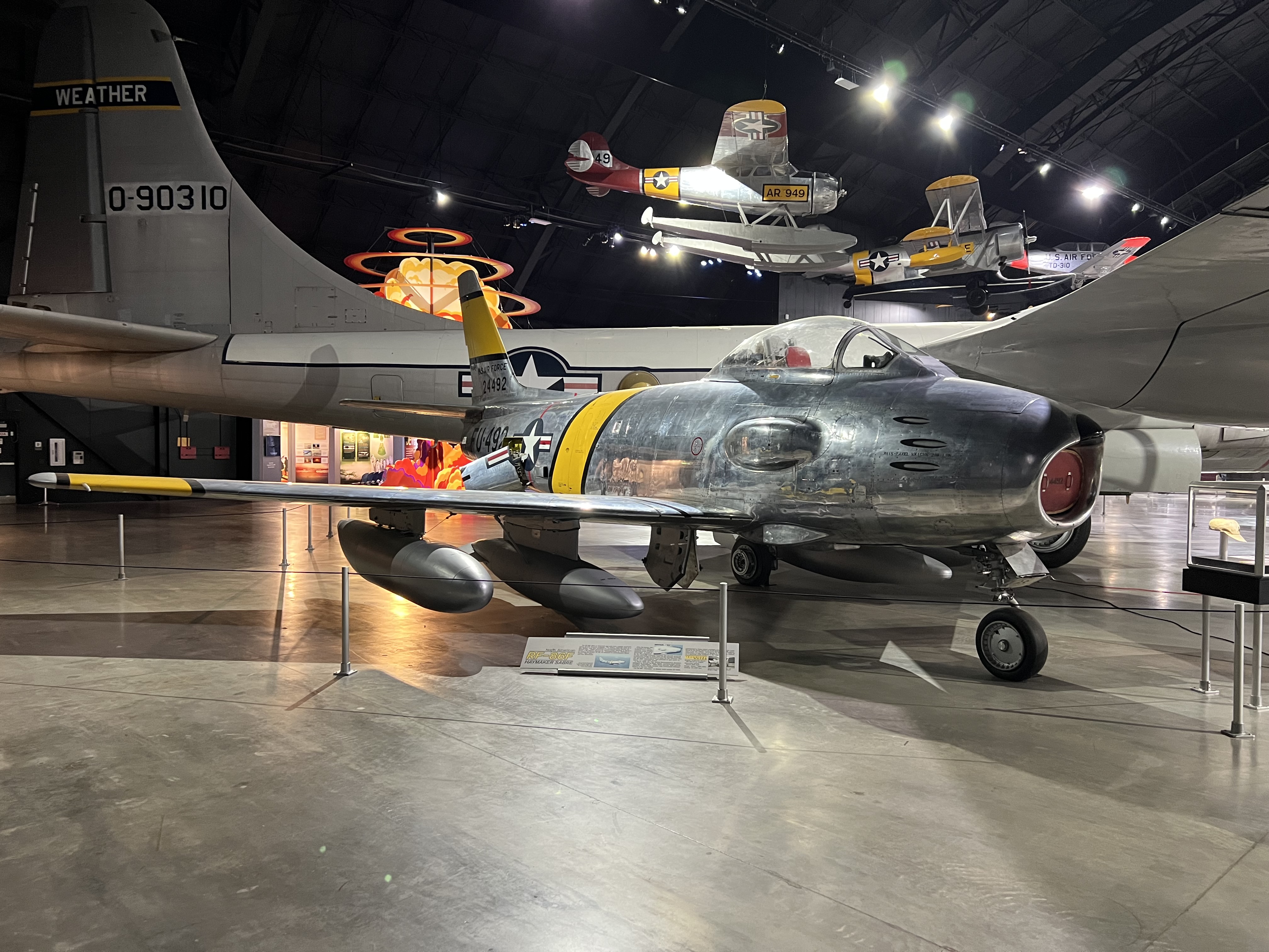 North American NA-191 RF-86F-30 NA Sabre (USAF sn 52-4492, cn 191-188) (5-18-2023)
