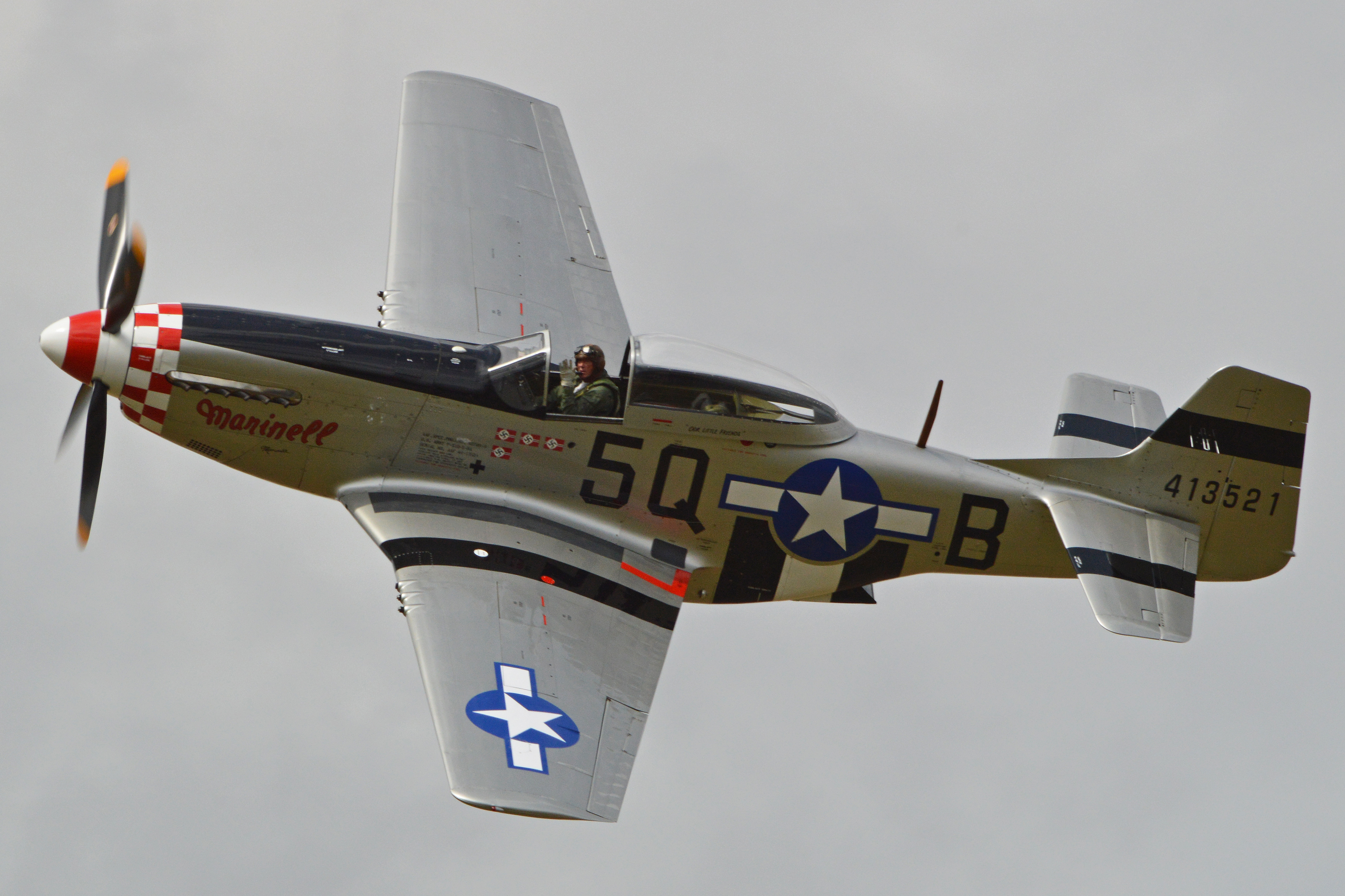 North American P-51D-5 NA Mustang '413521 - 5Q B' "Marinell" (G MRLL)