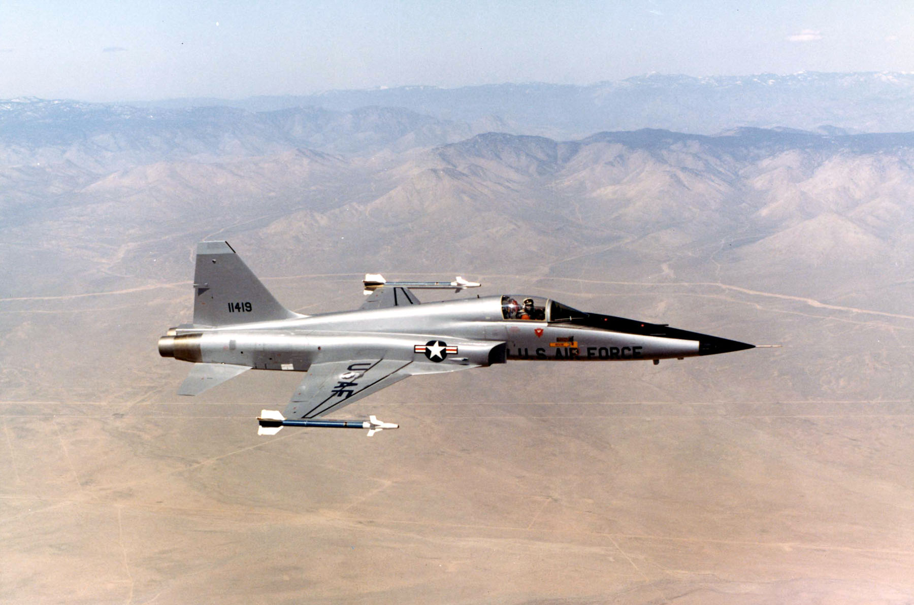 Northrop F-5E (Tail No. 11419) 061006 F-1234S 070
