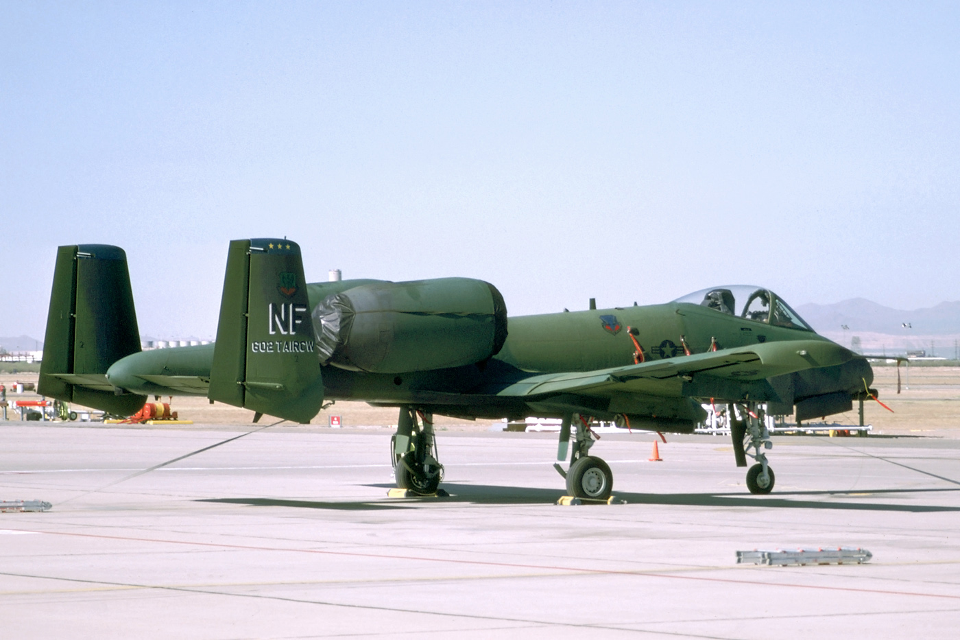 OA-10A 77-0177, 23rd TASS, Davis Monthan AFB, 1988