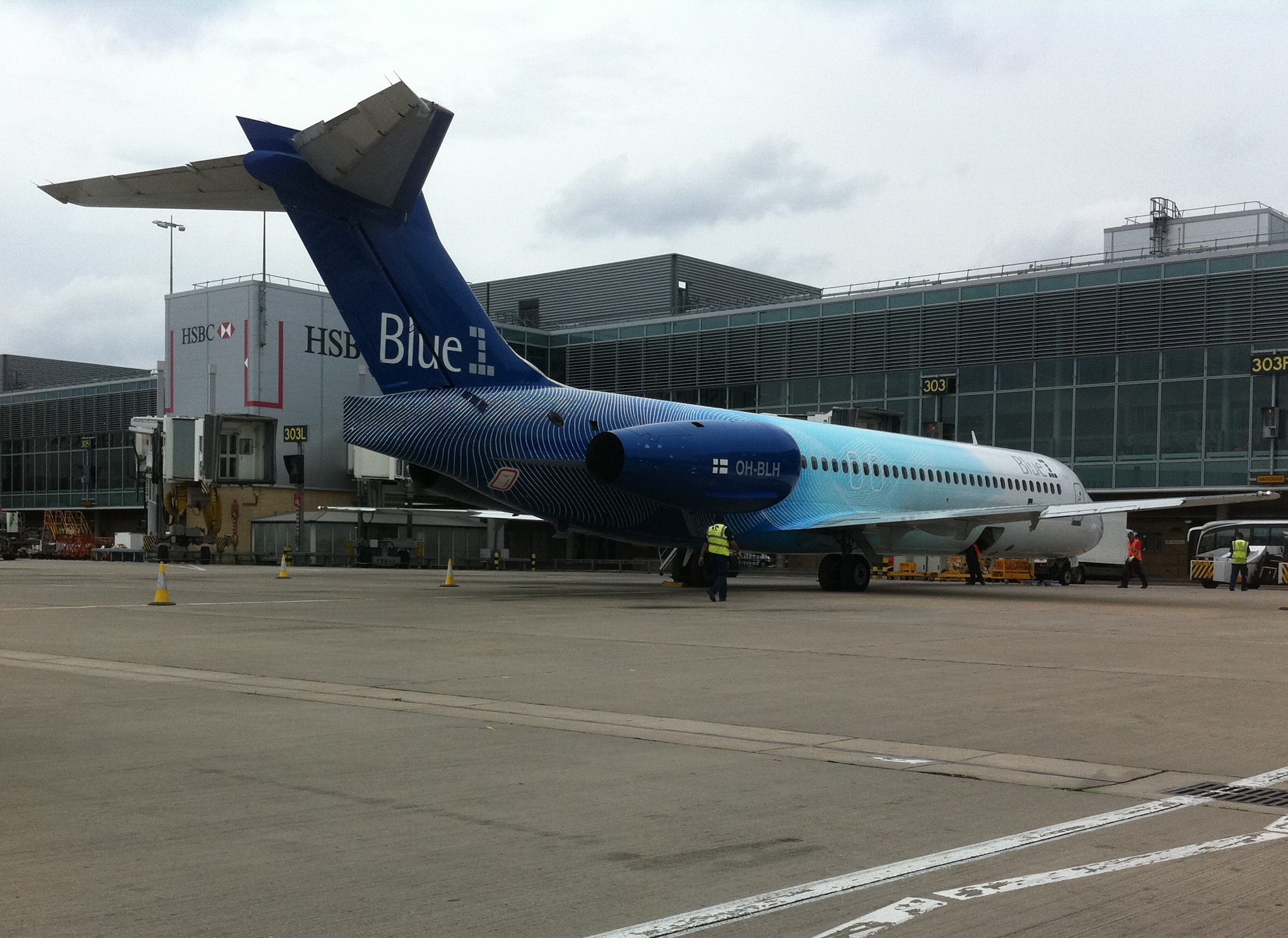 OH BLH Boeing 717 Blue 1