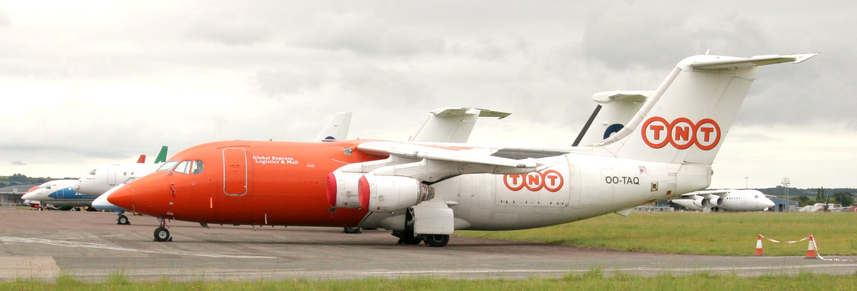 OO-TAQ TNT Airways British Aerospace 146-200QT EXT