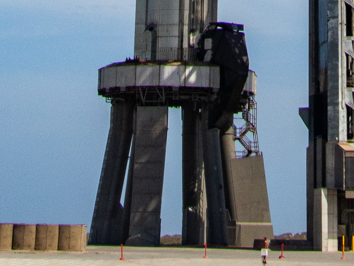 Soporte de lanzamiento orbital en Starbase