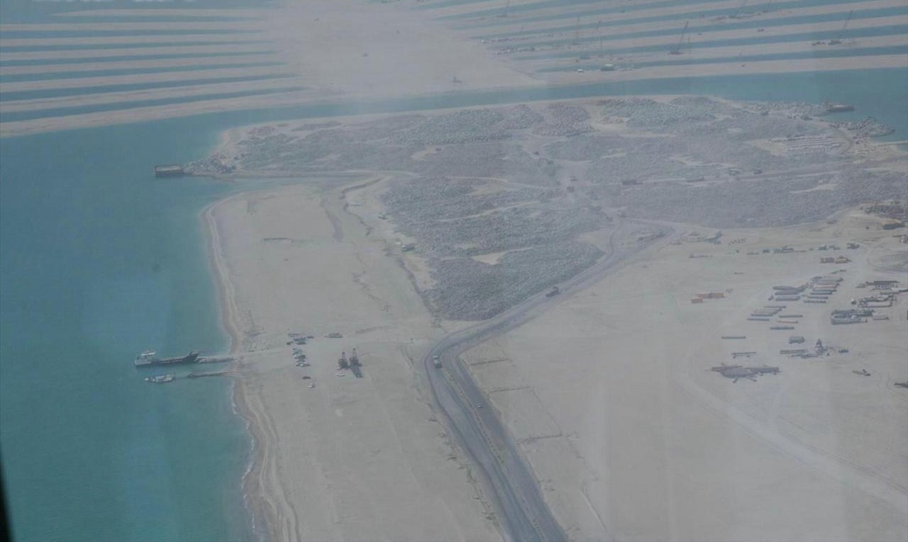 Palm Jebel Ali on 1 May 2007