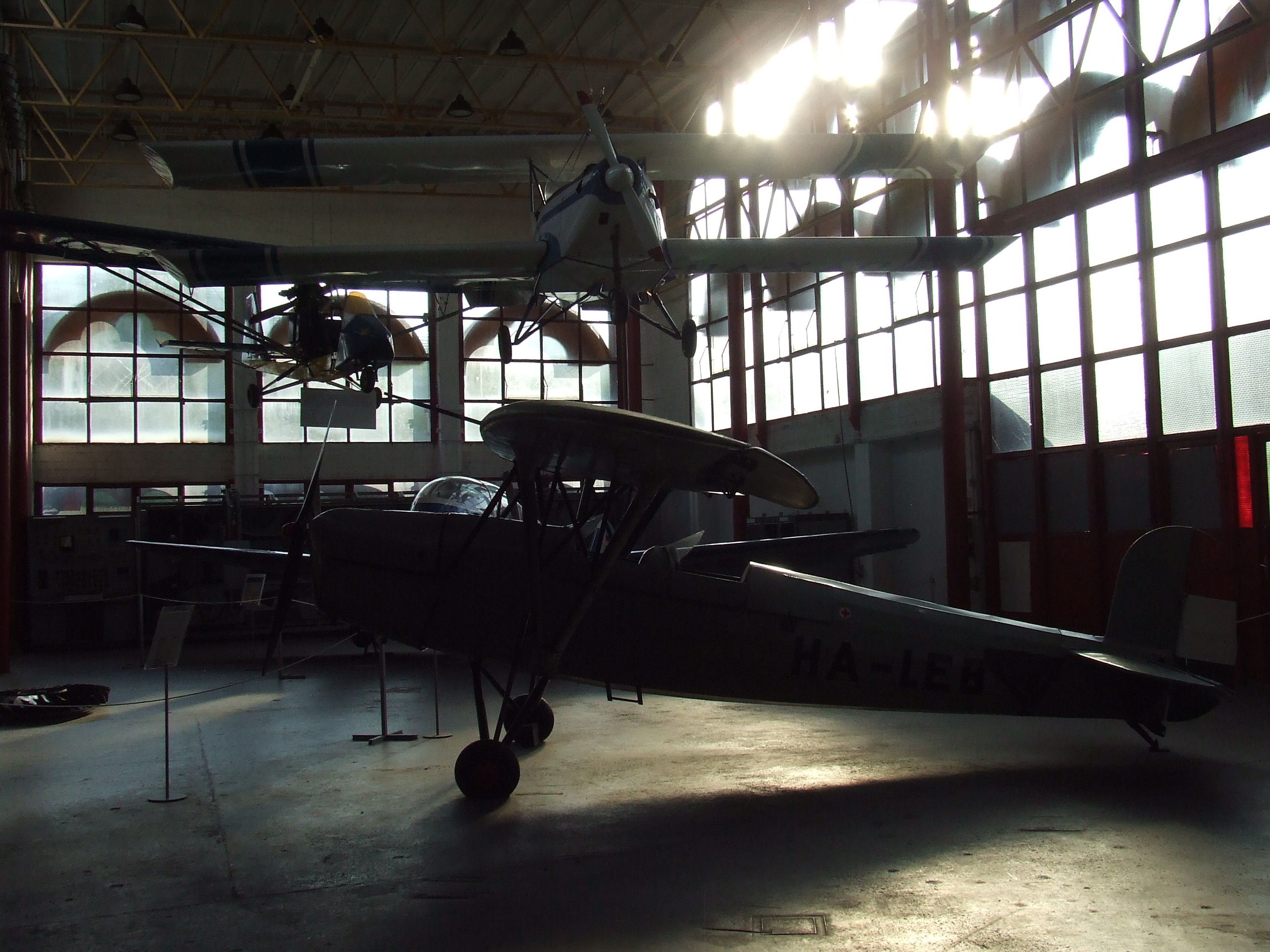 Petőfi Csarnok, Repüléstörténeti kiállítás, Bücker Bü 131D-2 Jungmann