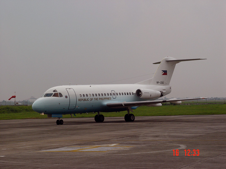 Philippine Air Force Fokker F28