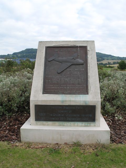 Plaque Commemorating Gloster Aircraft Factory