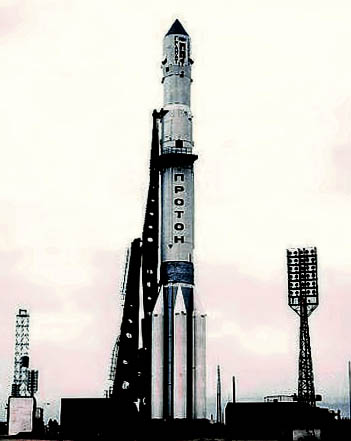 Proton-K Block-D carrying the Granat observatory