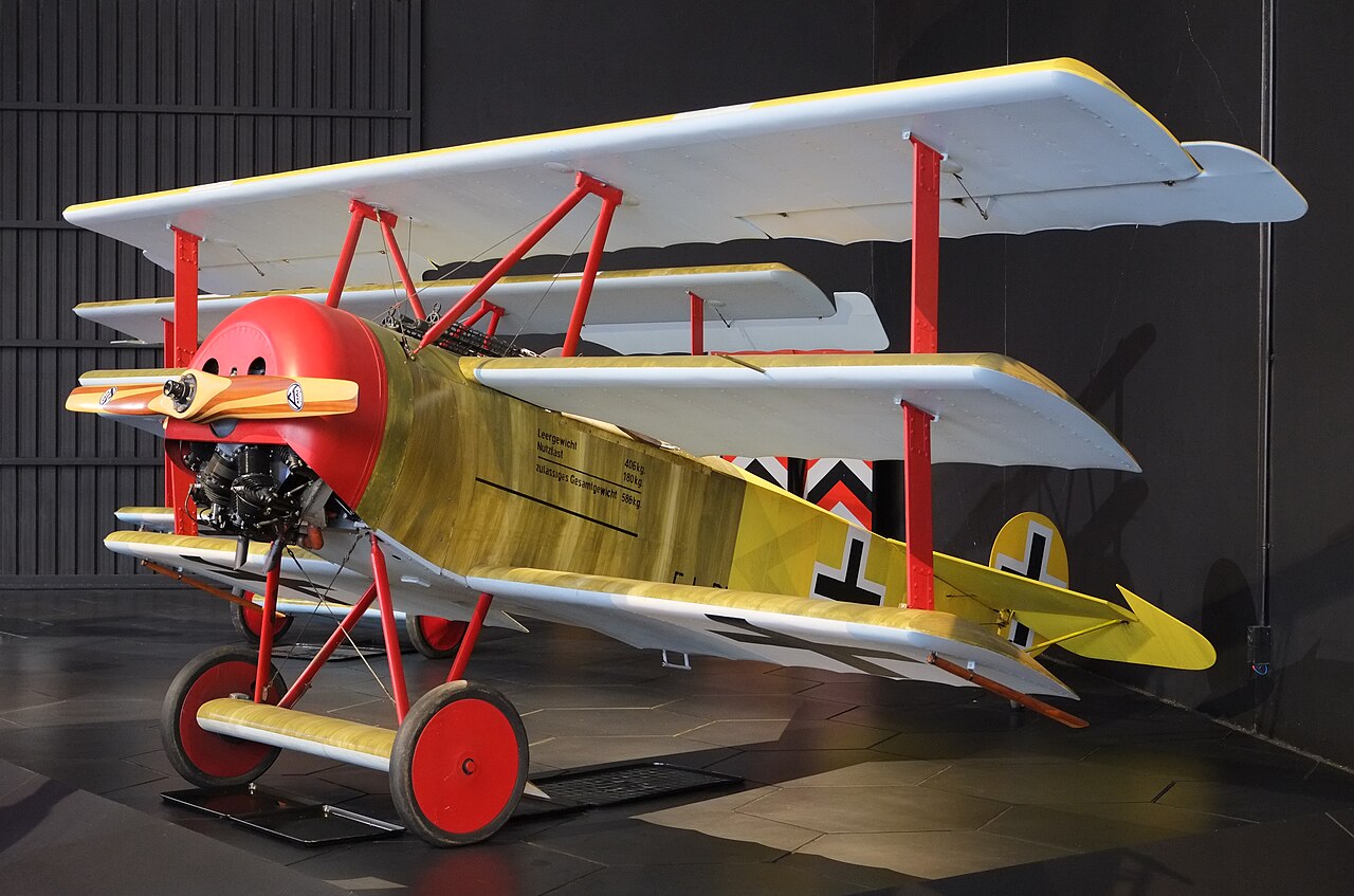 Réplica de Fokker Dr I en el Omaka Aviation Heritage Centre