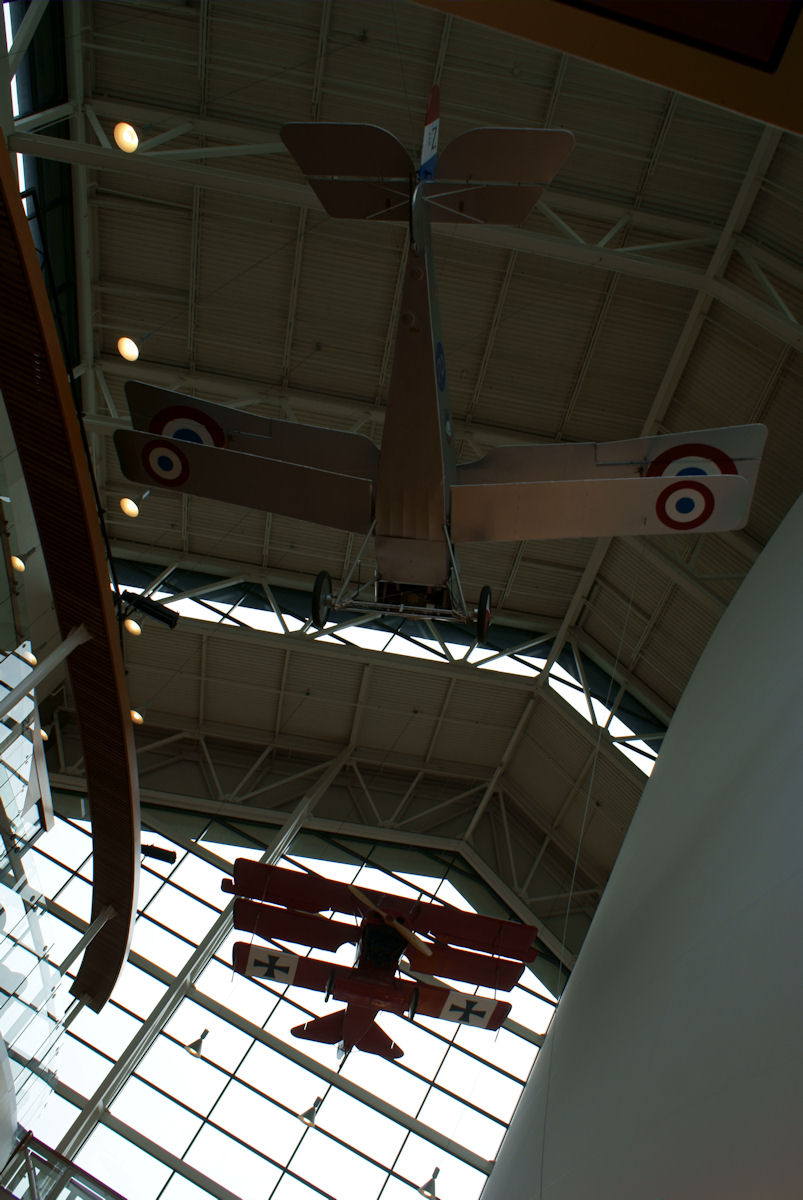 Réplica do Fokker Dr I no San Diego Air & Space Museum
