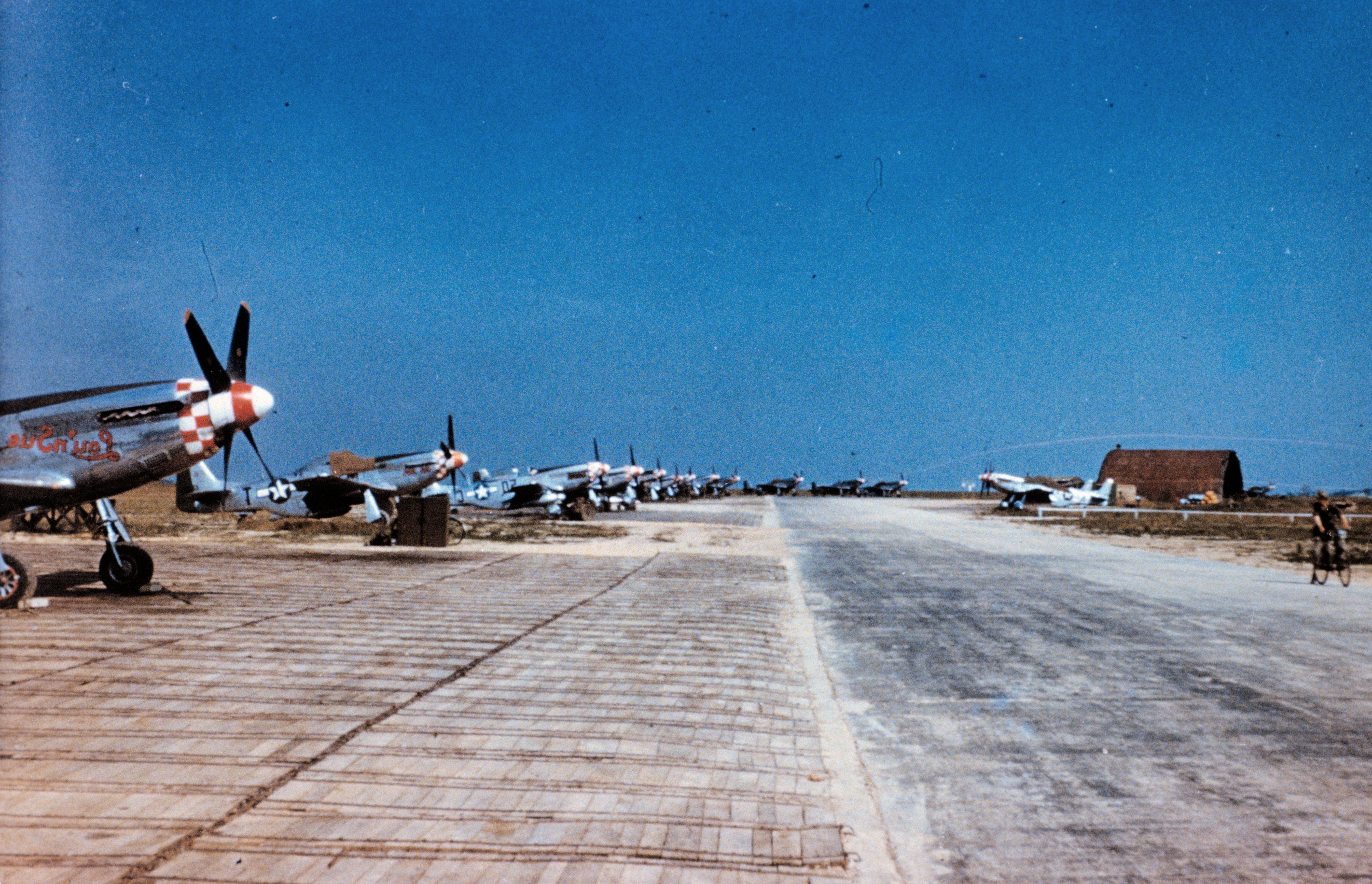 RAF Fowlmere - Parking Ramp