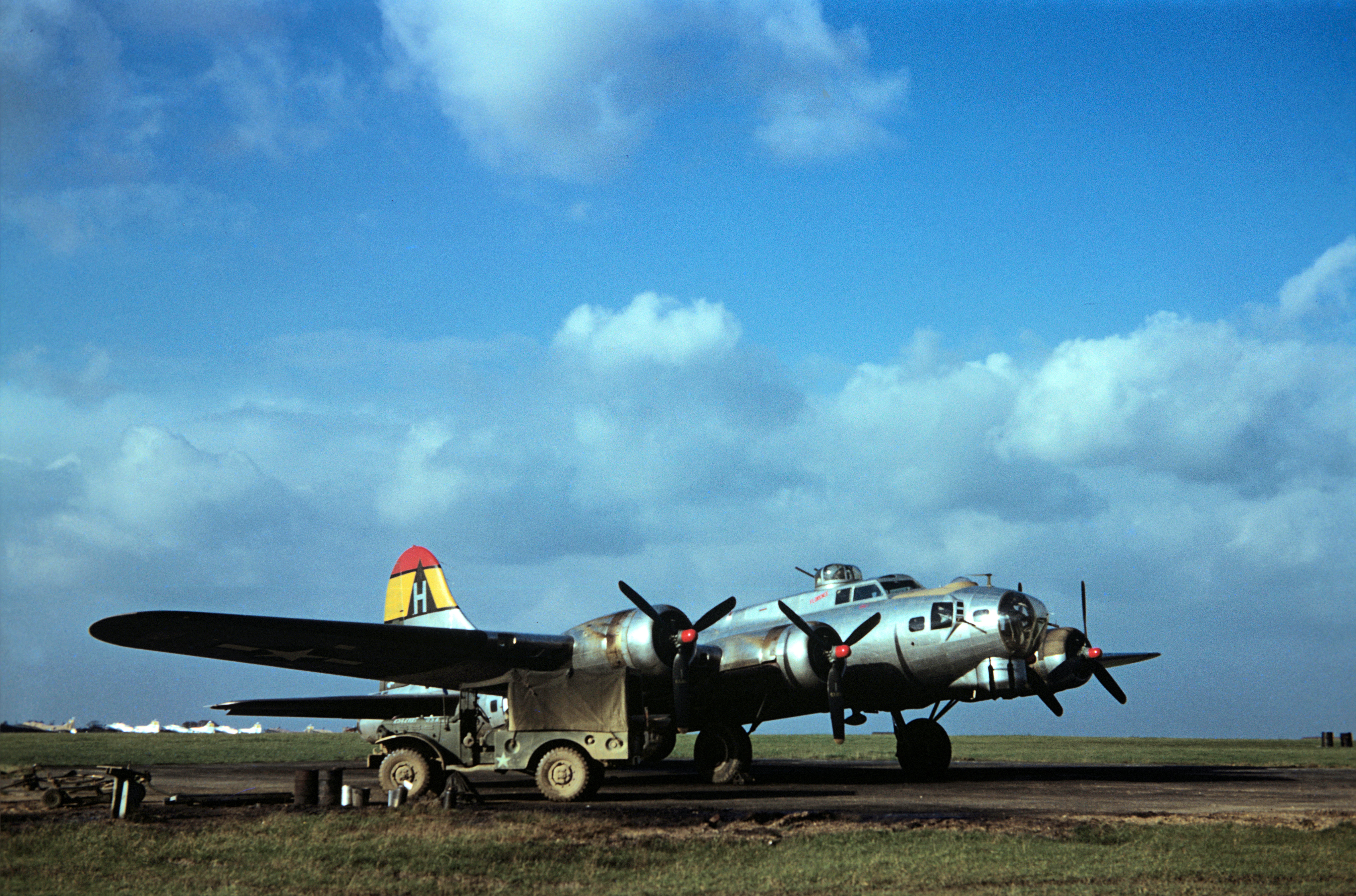 RAF Thurleigh - 306th Bombardment Group - B-17 Flying Fortress