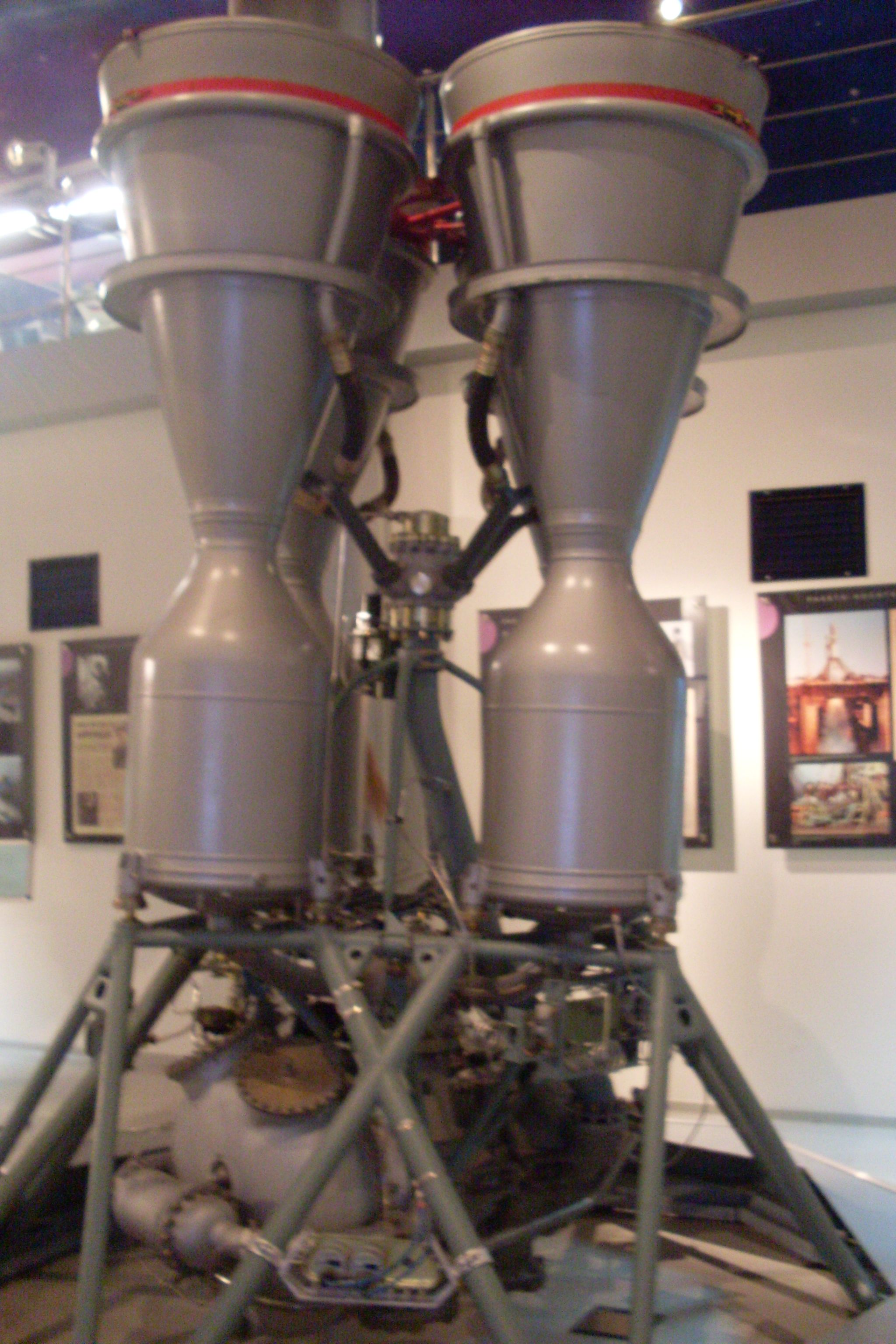 Motore RD-107 al Memorial Museum of Cosmonautics