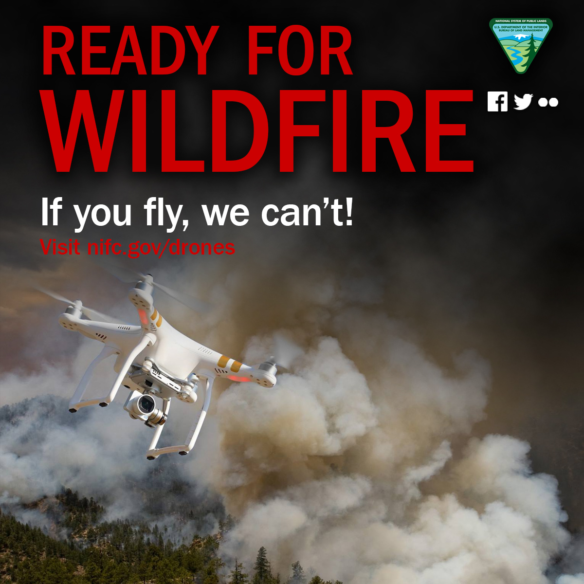 Lest für die Waldbrände: Wenn ihr fliegt, können wir es nicht