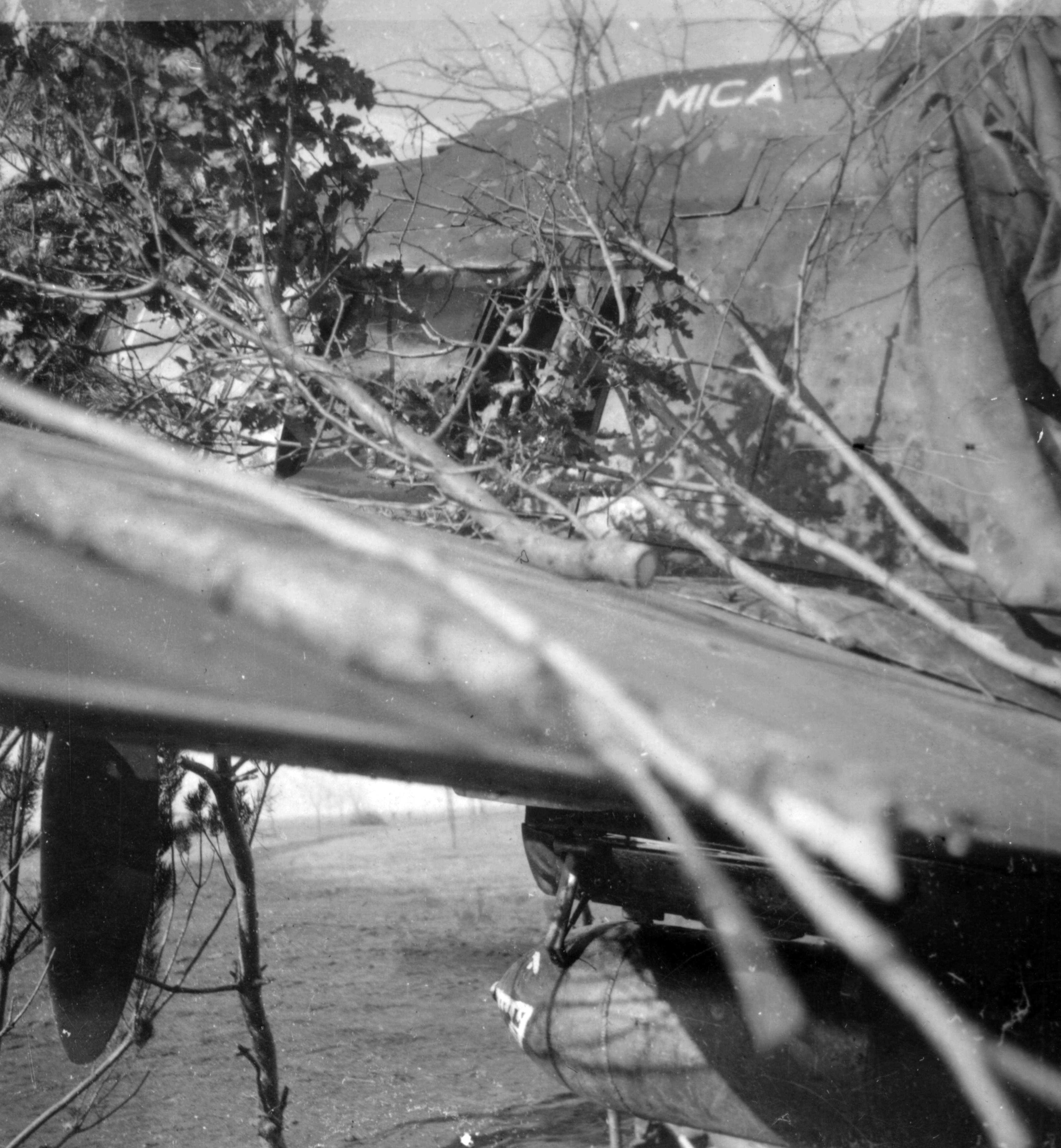 Restos de un Fw 190 F-8 abatido en Hungría (2)