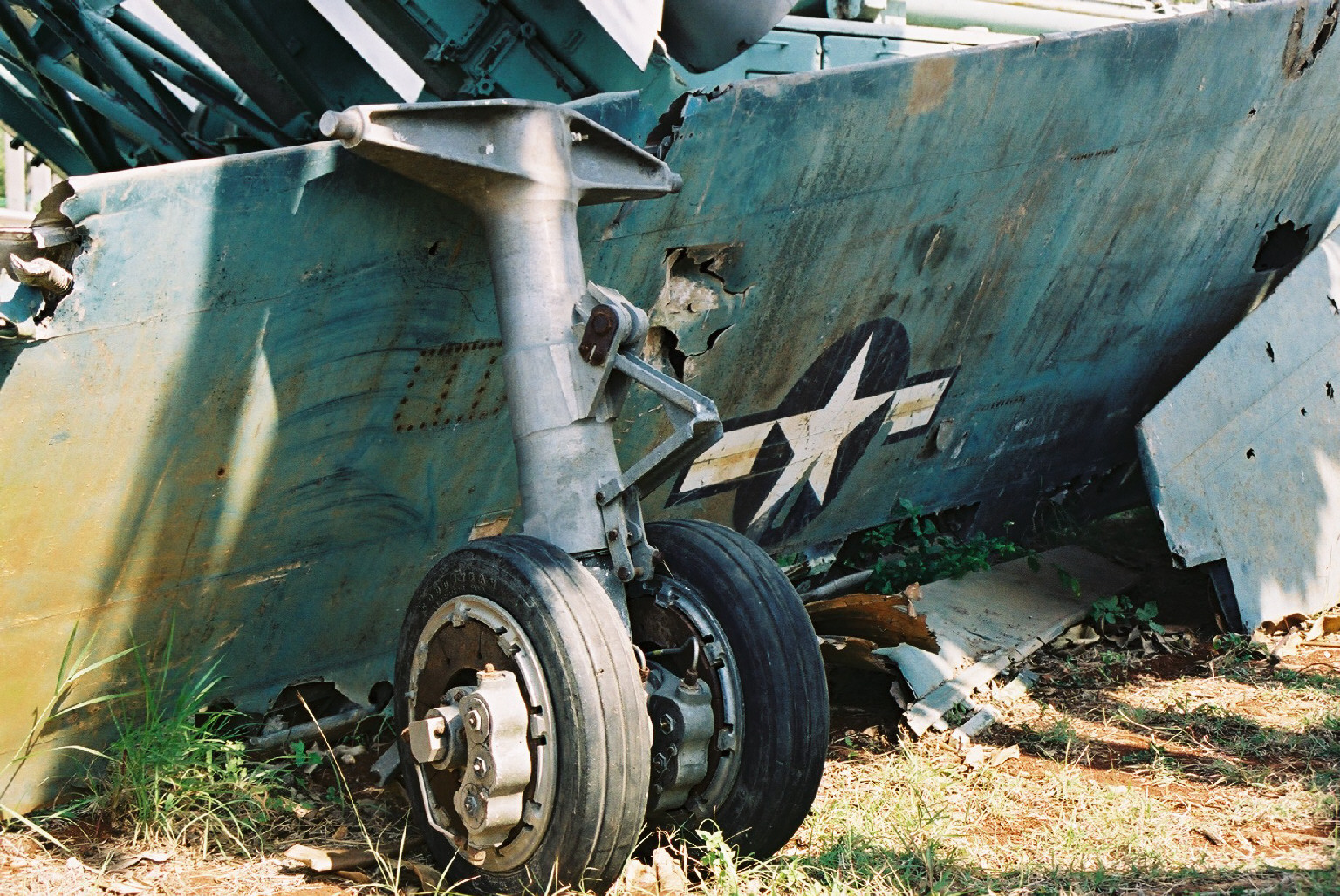 Resti della fusoliera dell'U-2F 56-6676 abbattuto sopra Cuba il 27 ottobre 1962