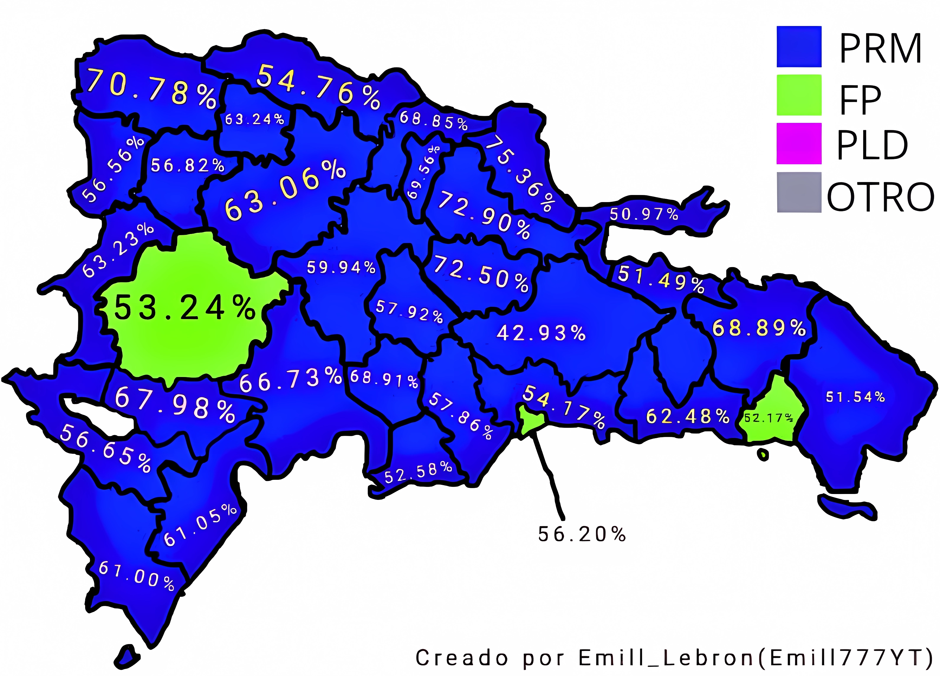 Result of the 2024 Dominican Republic senatorial elections