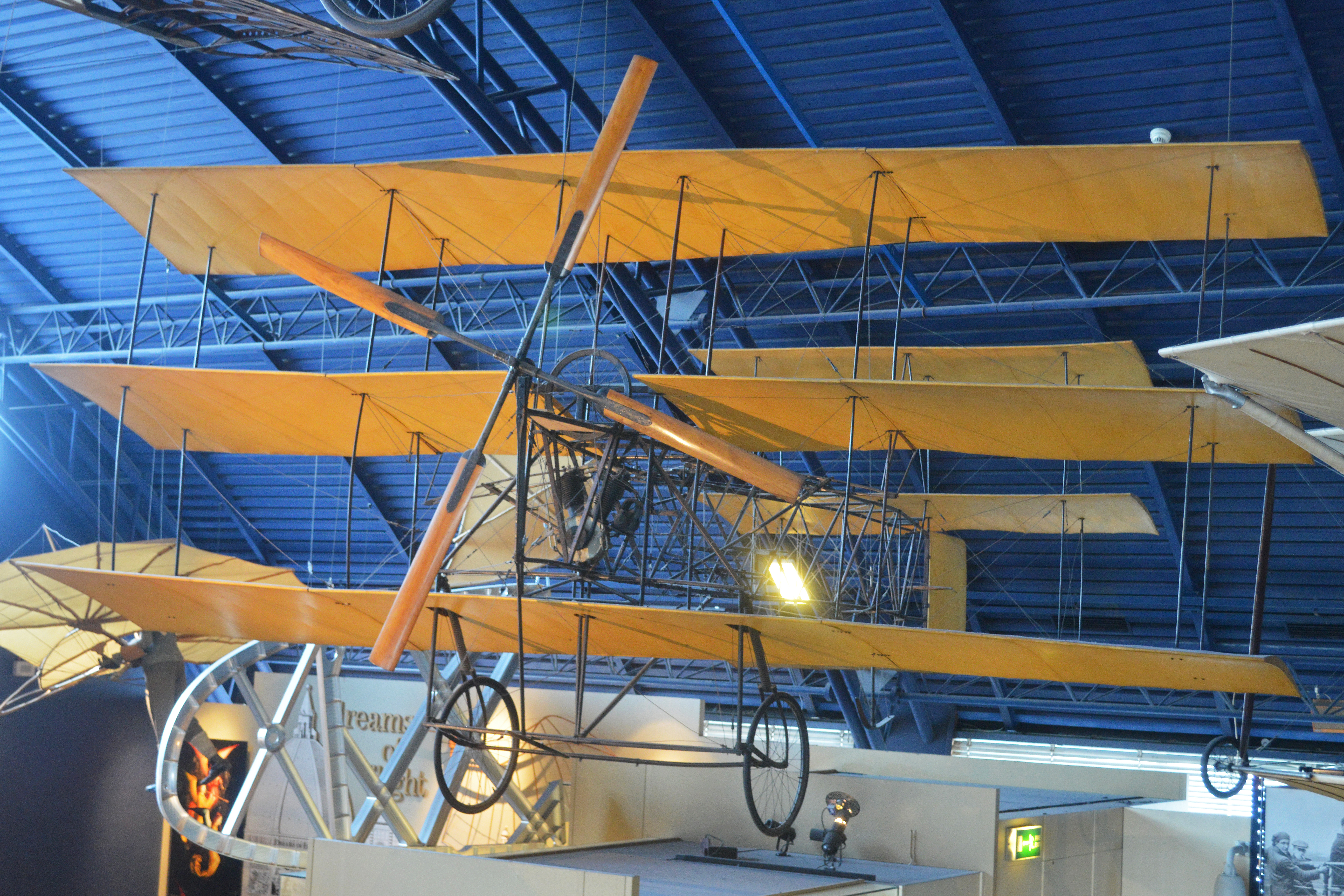 Roe I Triplane, the first all-British aeroplane to fly (1909)