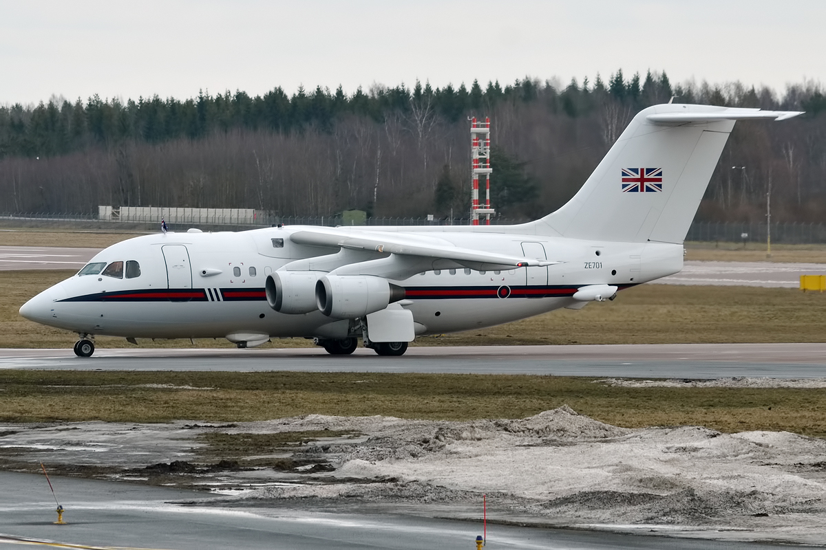 Royal Air Force B Ae 146 ZE701, 2015