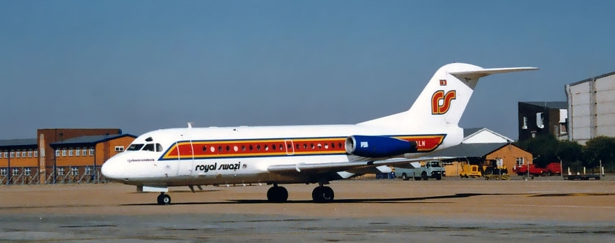 Royal Swazi National Airways Fokker F28-3000 3D ALN