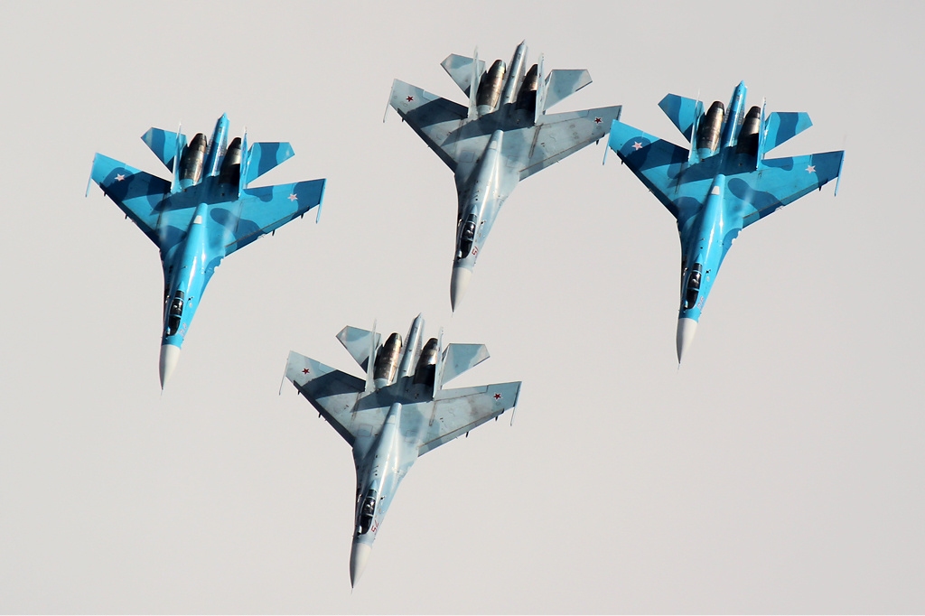 Russian Air Force Sukhoi Su-27S Naumenko 1