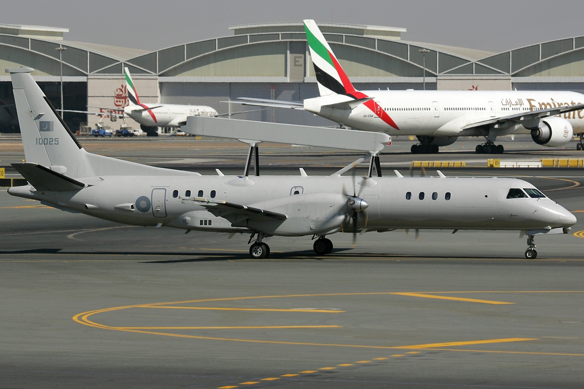 Saab 2000 Erieye AEW&C, matrícula 10025 (cn 25)