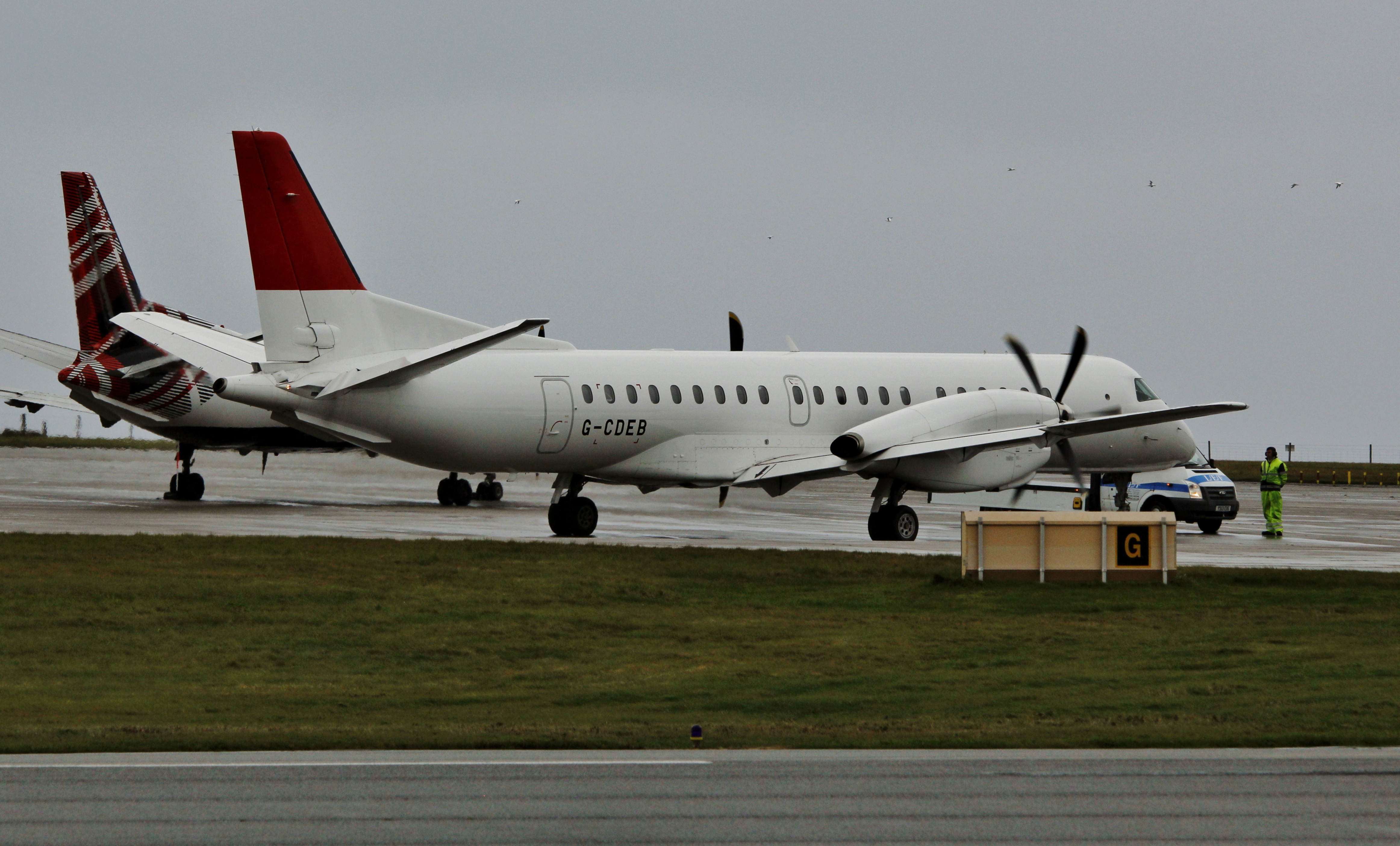 Saab 2000 G-CDEB MG 8762