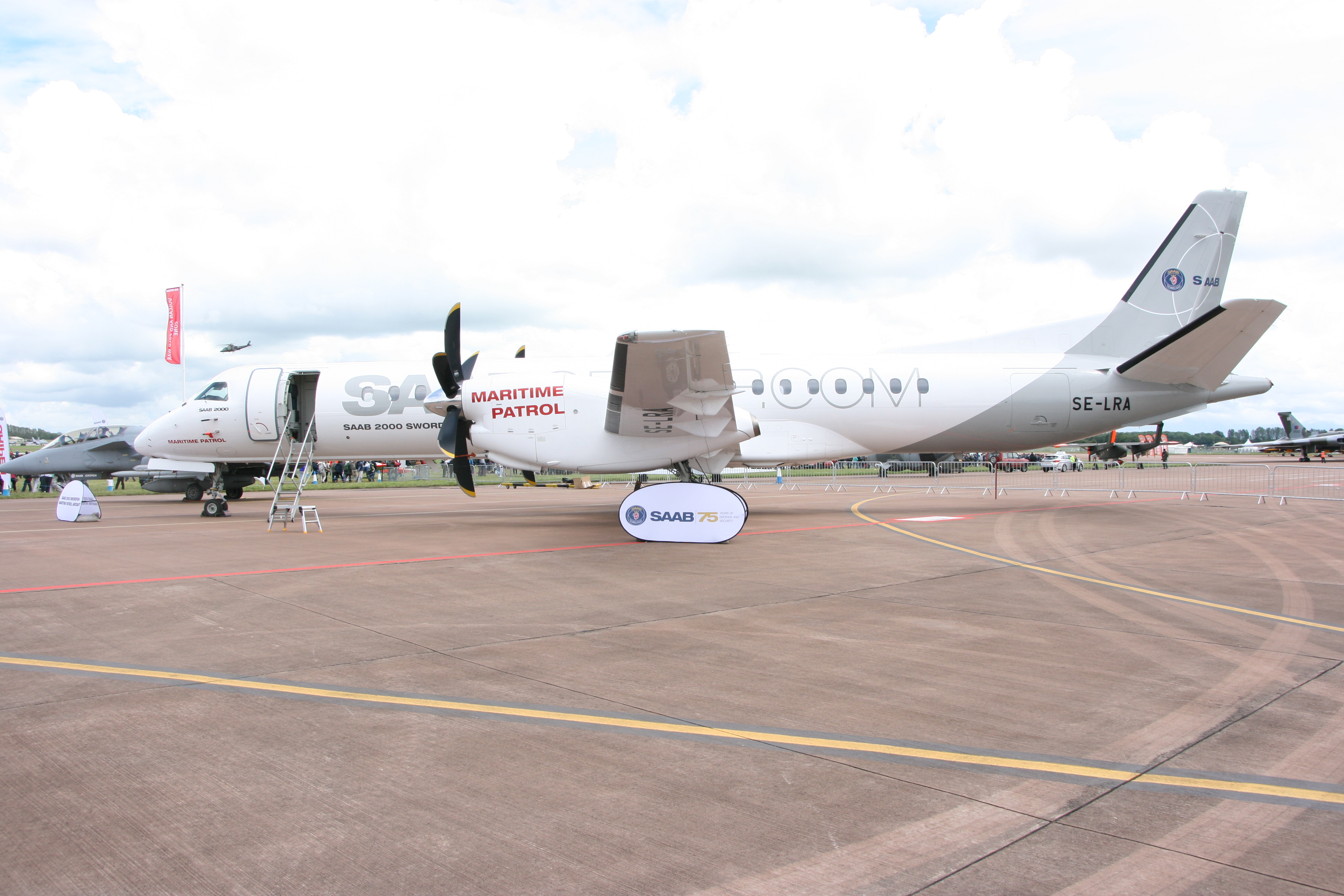 Saab 2000 MPA "Swordfish" demostrador SE-LRA (Simon Butler)